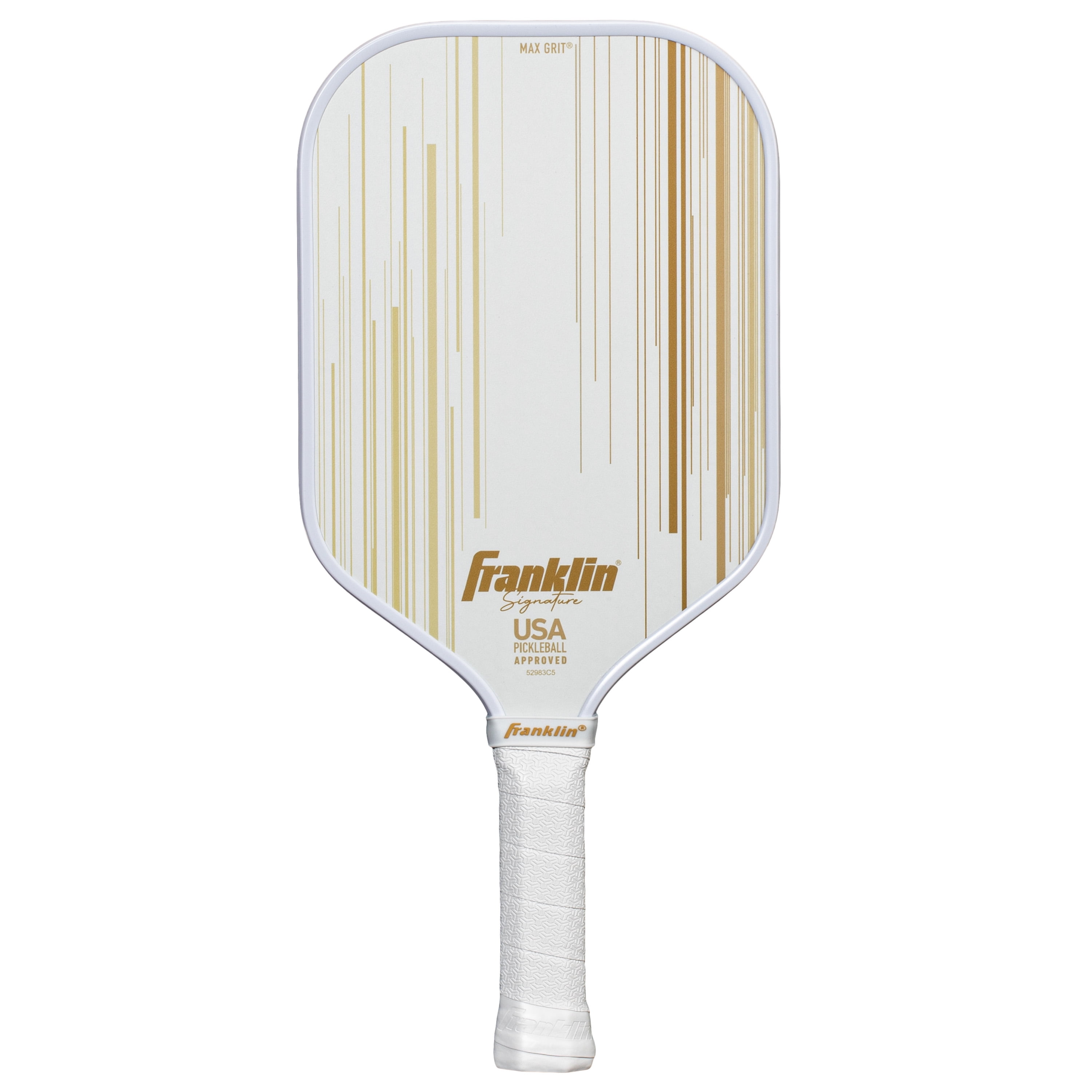 Franklin Sports Pro Signature Pickleball Paddle (Gold, 16.5 in x 7.5 in) tyz81