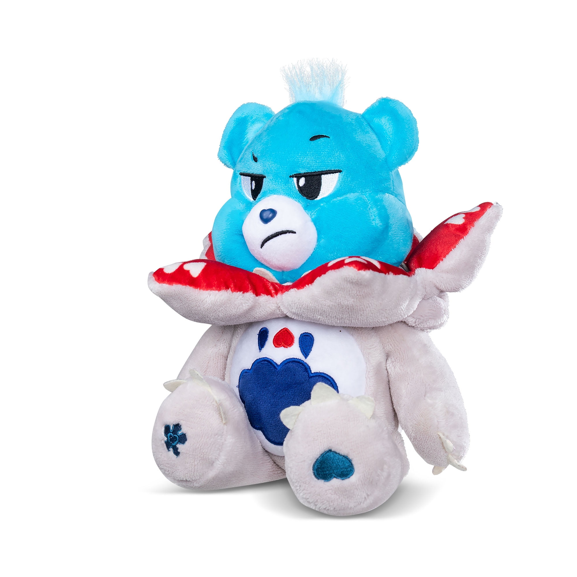 Care Bears x Stranger Things Grumpy Bear Demogorgon Plush Toy (Multicolor, 12 in) 4e1dv