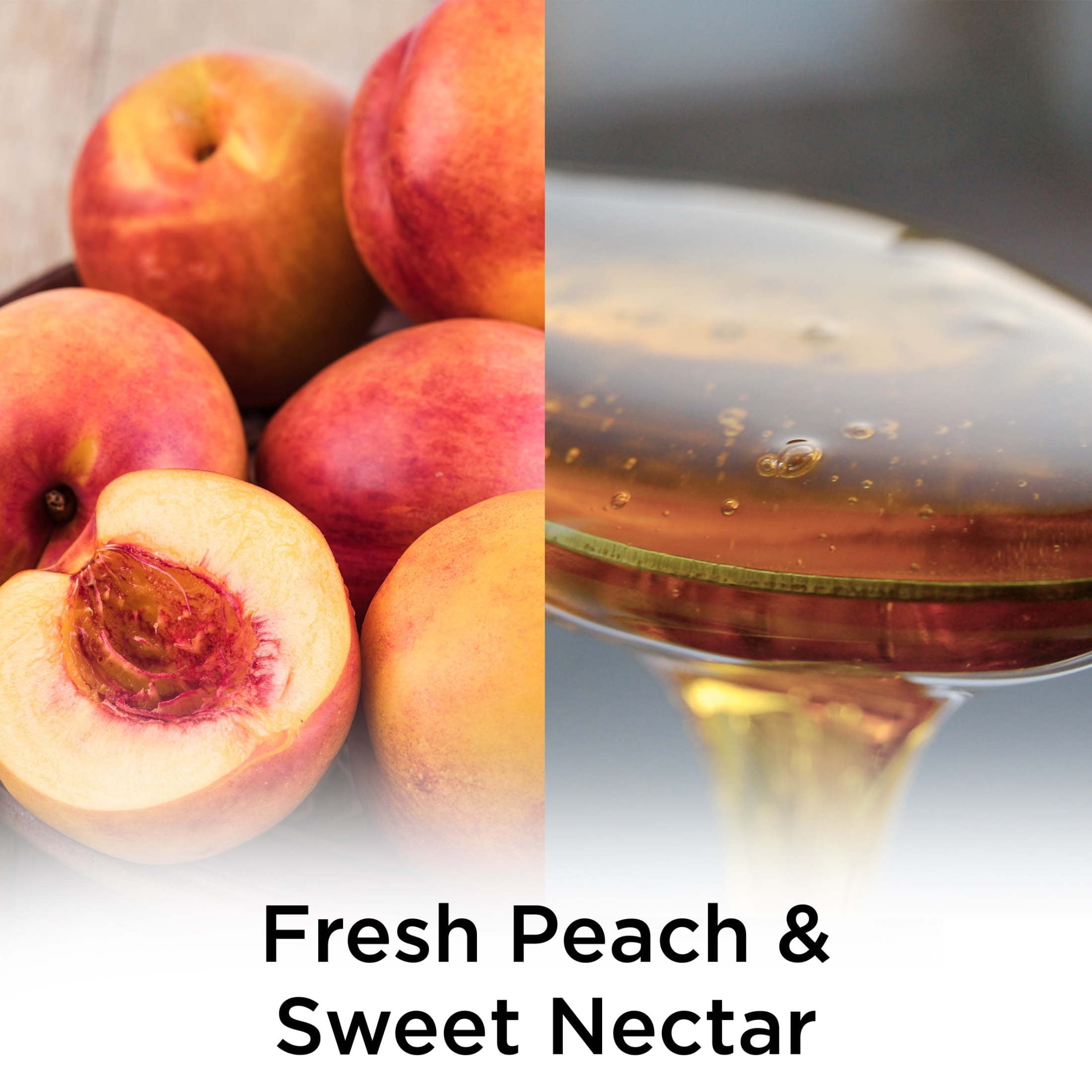 Air Wick Plug-In Scented Oil Air Freshener Refills, Peach and Sweet Nectar (5 Count) vza14