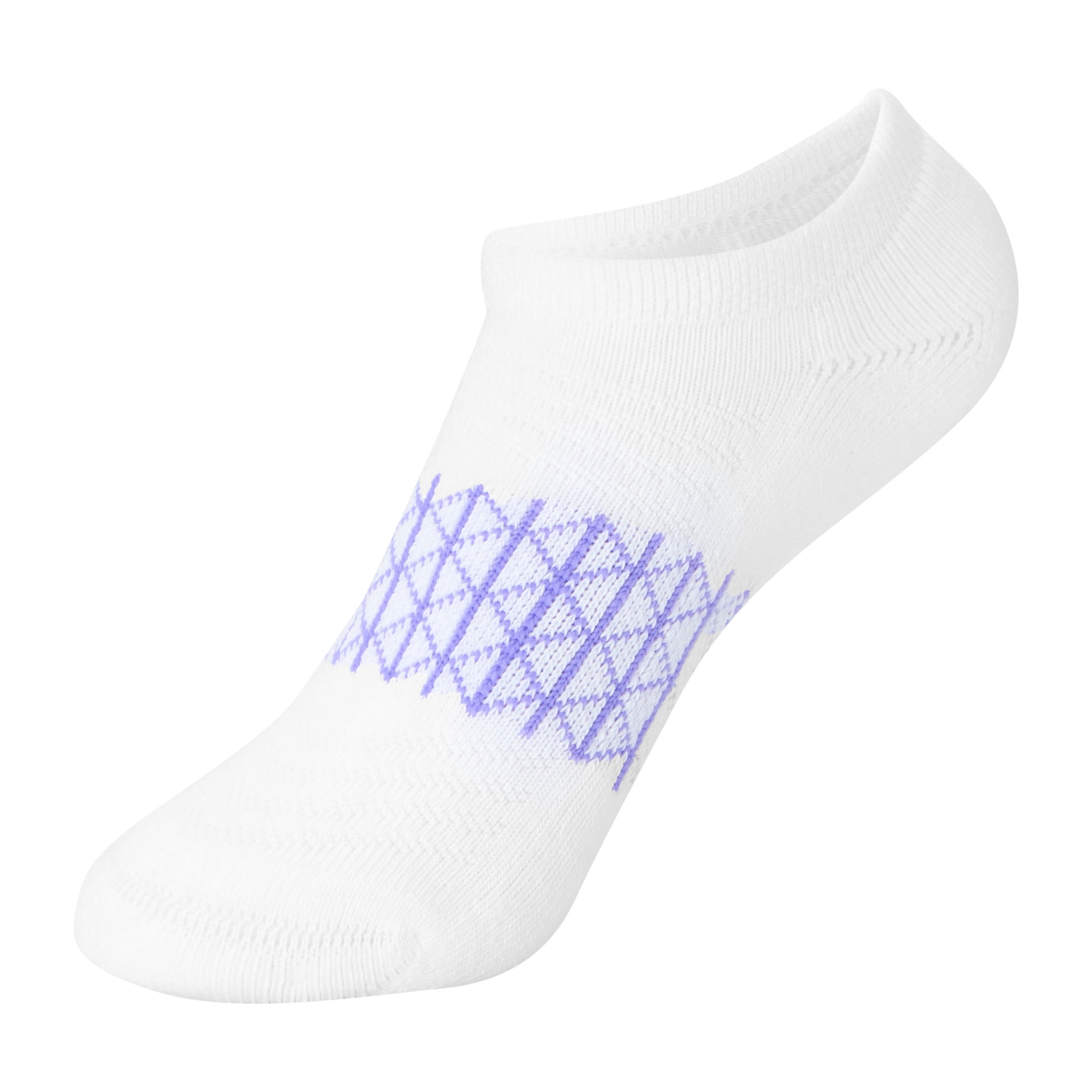 Hanes Girls No-Show Socks Cushioned Athletic Footwear (White, 5-Pack) dx582