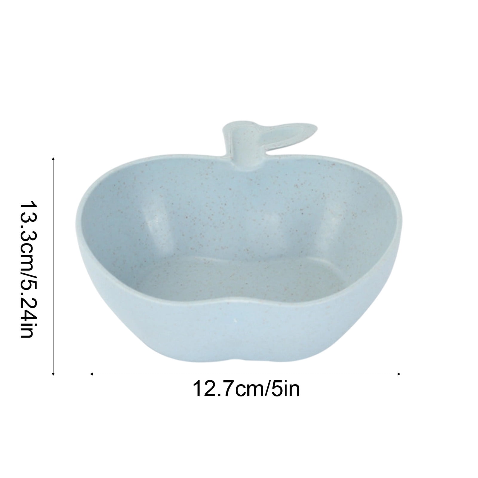 WEGFTDUOP Cute-Shaped Kids Bowl, Durable BPA-Free Tableware for Toddlers and Daily Meals (Blue, 1 Pack) 8bseo