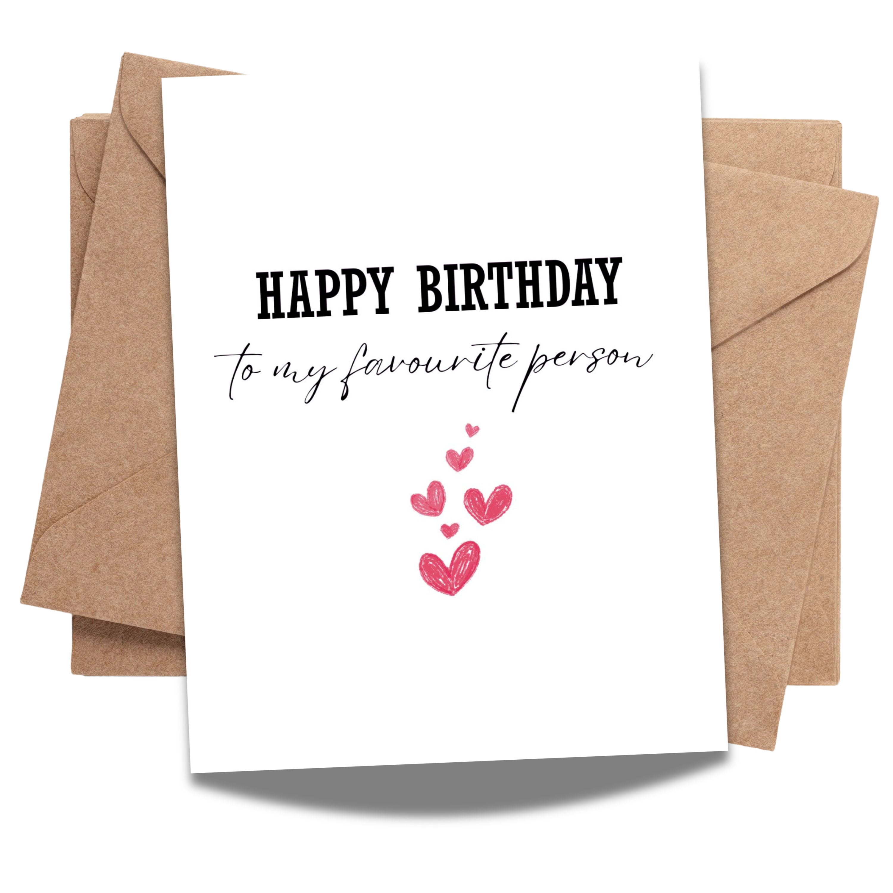 Generic Funny Birthday Card for Him, Husband, Boyfriend & Men (Greeting Card with Envelope, 5 in x 7 in) 7ol9j
