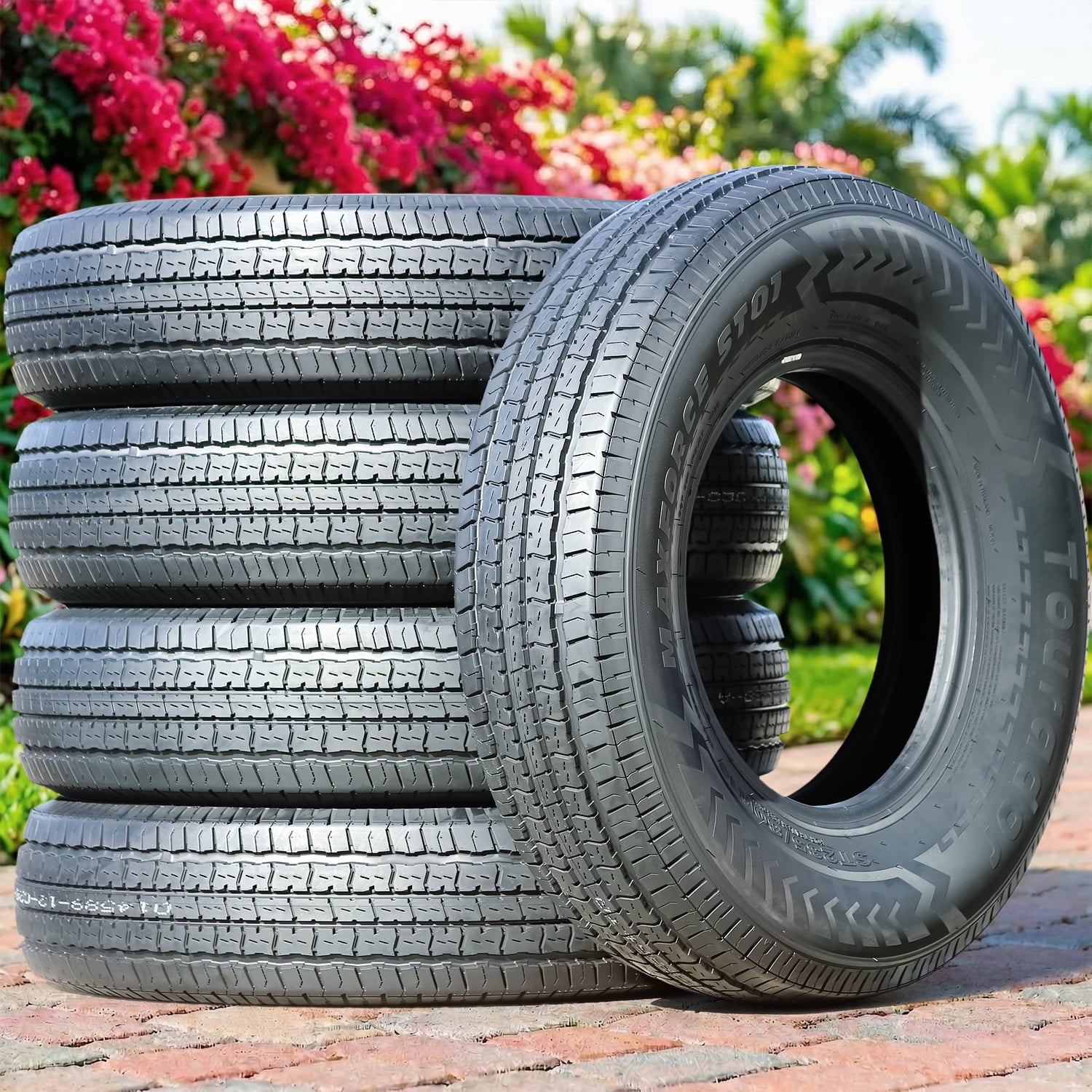 Tourador MaxForce ST01 Trailer Tire (ST175/80R13, 8 Ply, Load Range D) 61mtj