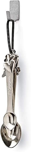 Command Small Stainless Steel Metal Hooks (Silver, 3 Pack) aeolb