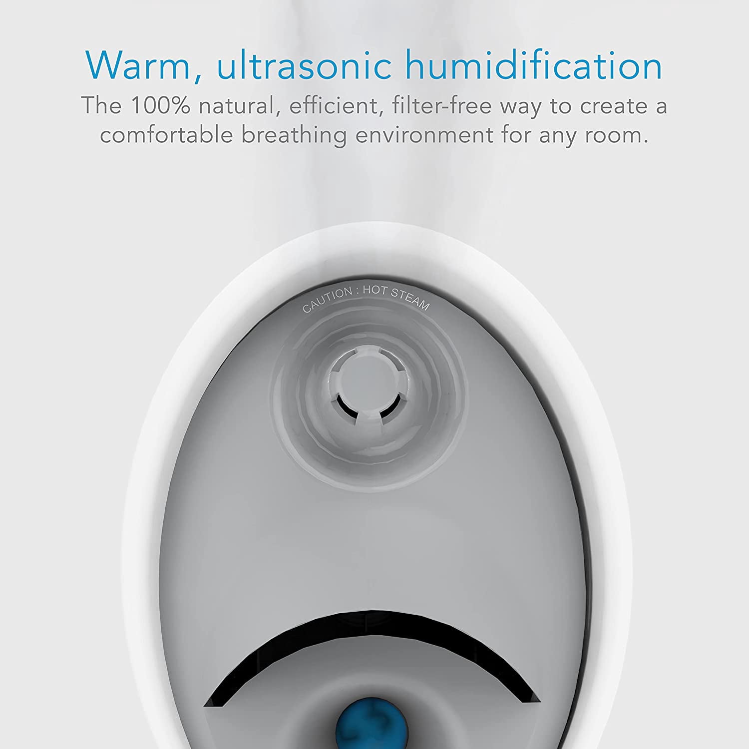Steamfast SF-920 Warm Mist Humidifier and Steam Vaporizer with Aromatherapy (White, 0.8 gal) dj8kd