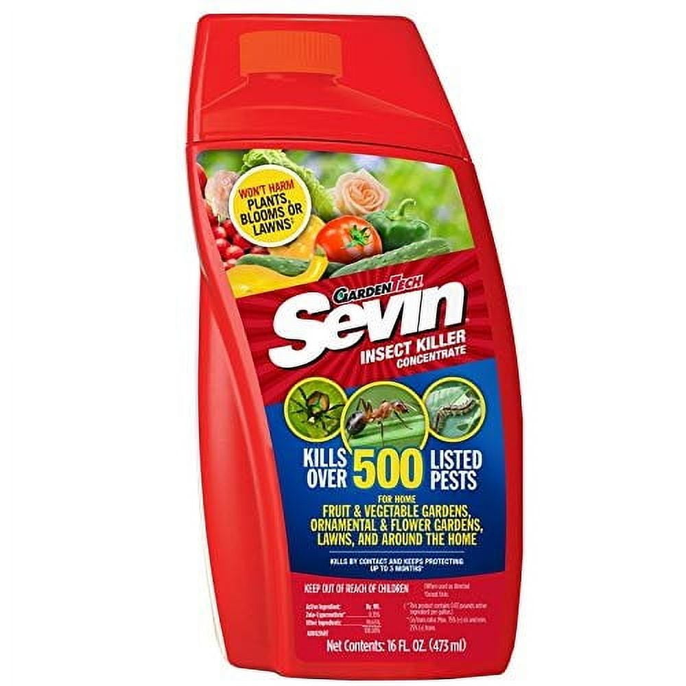 Sevin Insect Killer Concentrate for Lawns and Gardens (16 oz) lkigp