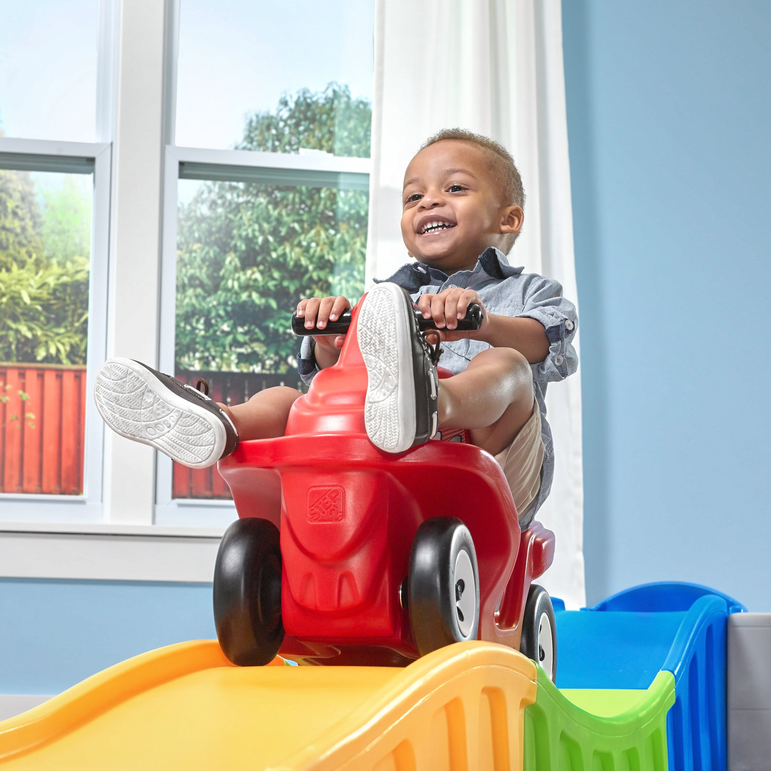 Step2 Anniversary Edition Up & Down Roller Coaster Ride-On Toy (10 ft Track, 50 lb Capacity) 3q1ku - Image 5