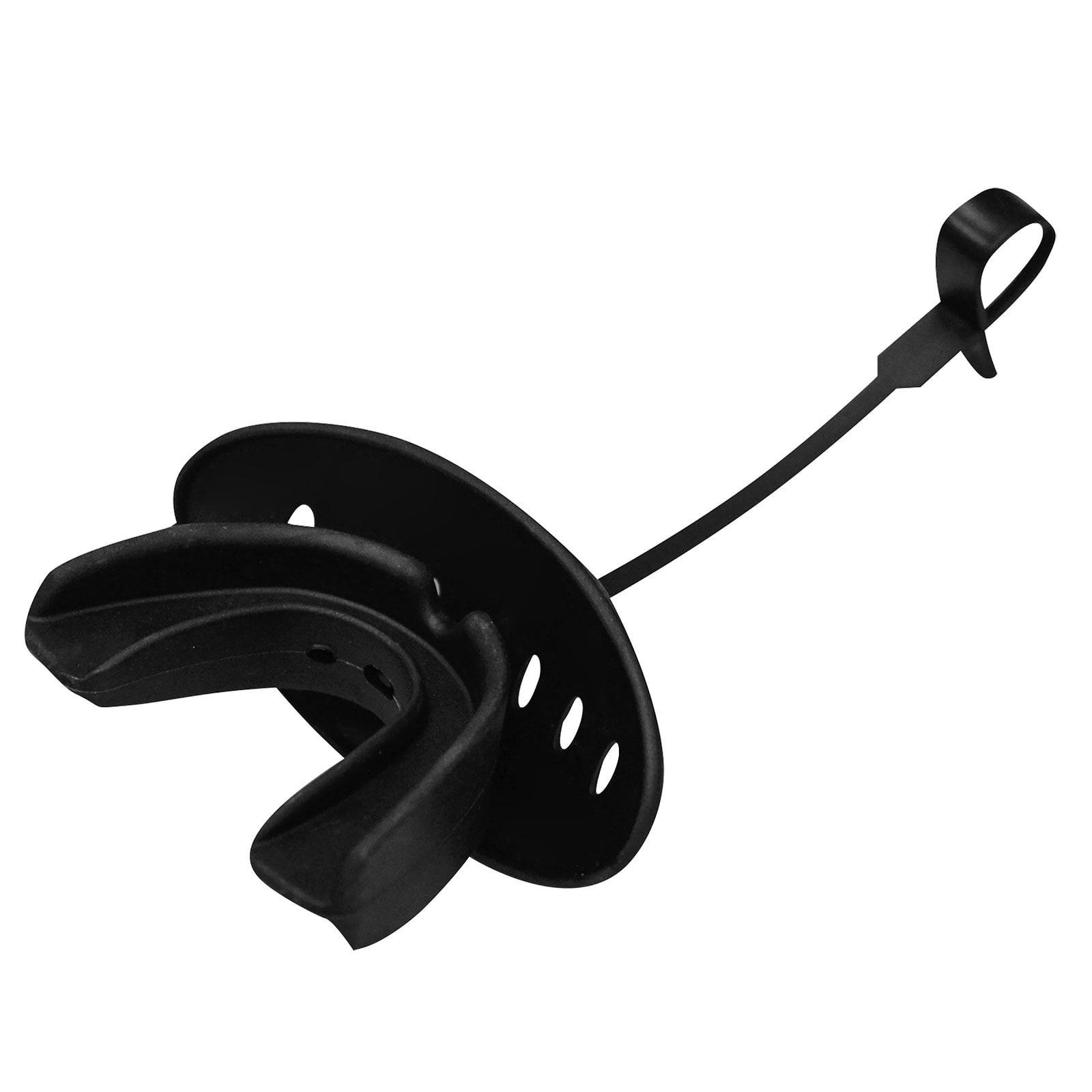 Champro Sports Boil-and-Bite Strapped Mouthguard with Lip Protector (Black, Adult, 12 Pack) qpmv9