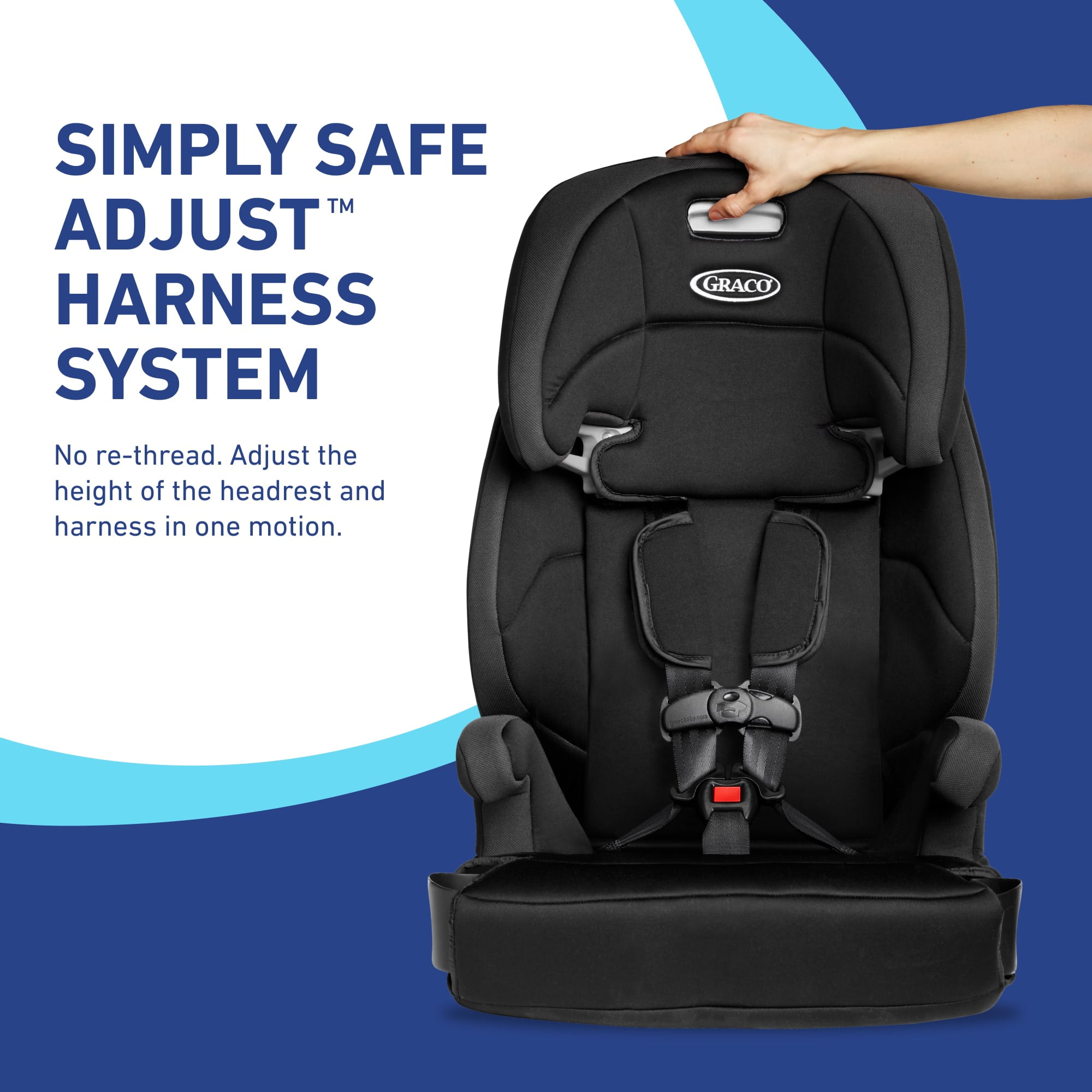 Graco Tranzitions 3-in-1 Harness Booster Car Seat (Beige, 1 Count) xfab4
