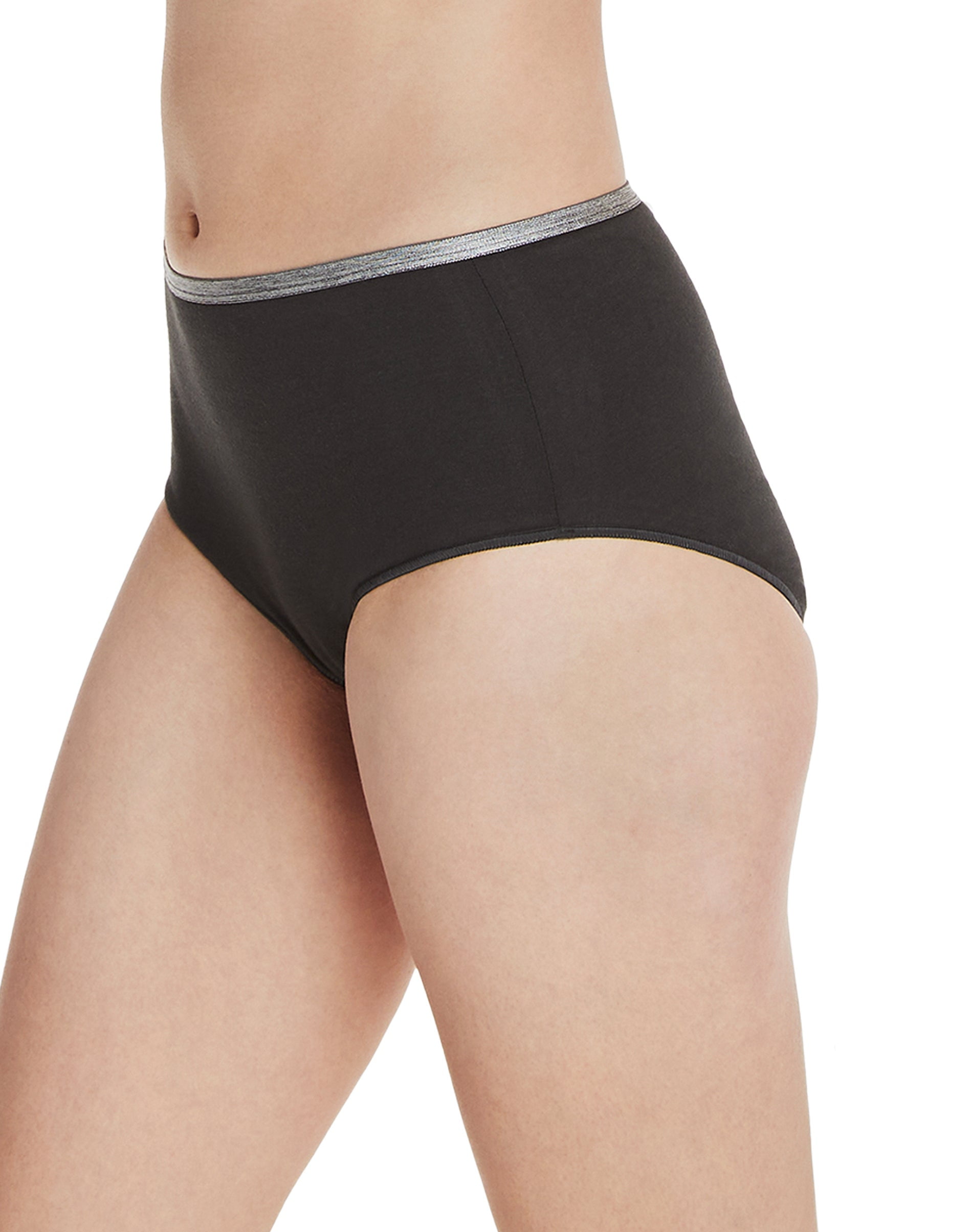 Hanes Women's Cotton Stretch Brief Panties (Assorted, 10-Pack) cue6o