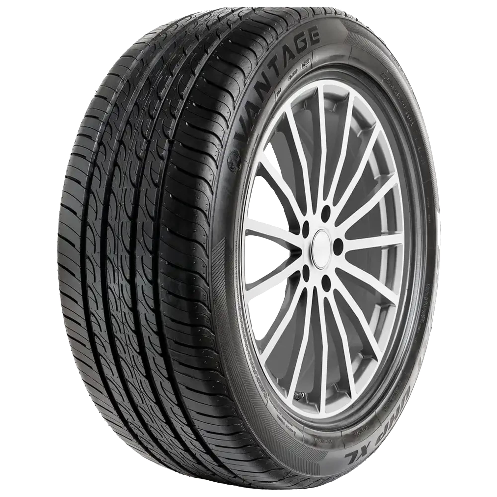 Vantage Sport UHP Passenger Tire (Black Sidewall, 255/55ZR20) tnxj5