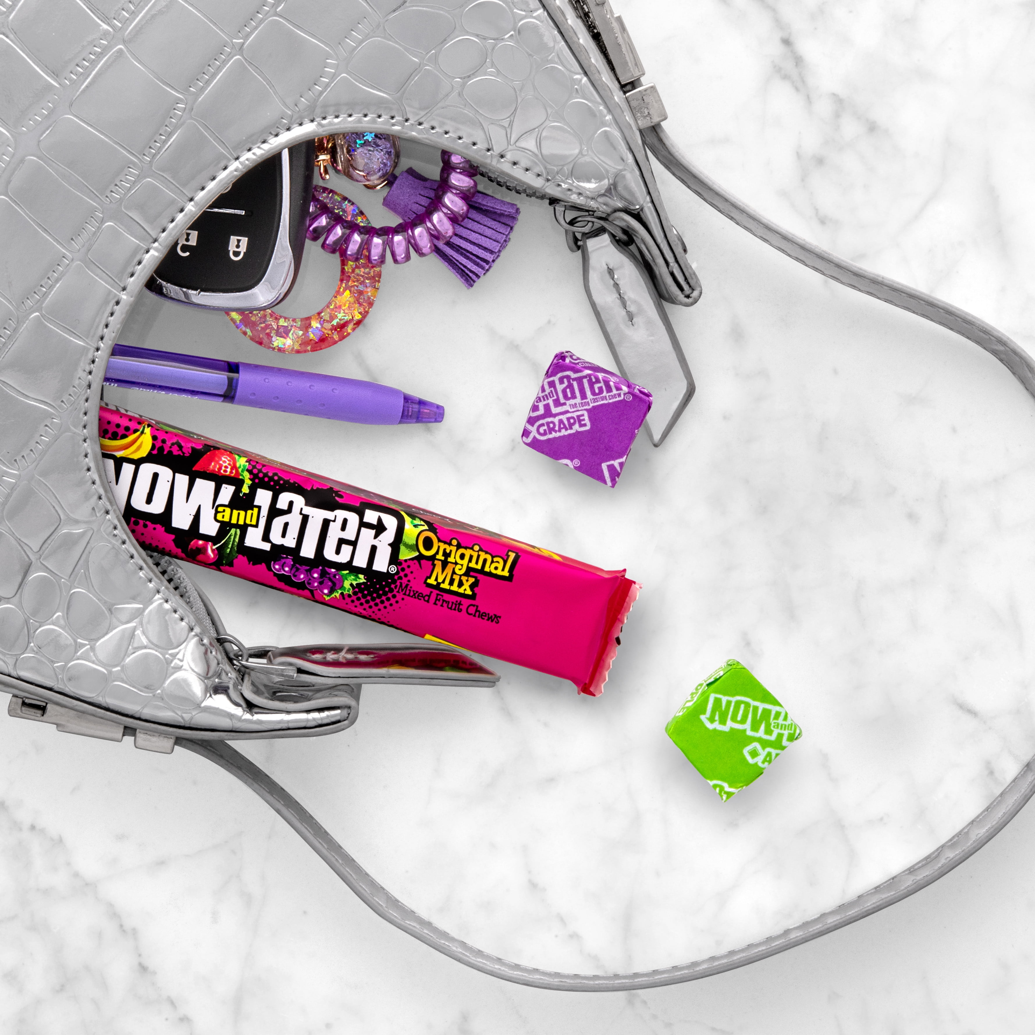 Now and Later Original Mix Fruit Chews Candy (Assorted Flavors, 2.44 oz) kz1tw