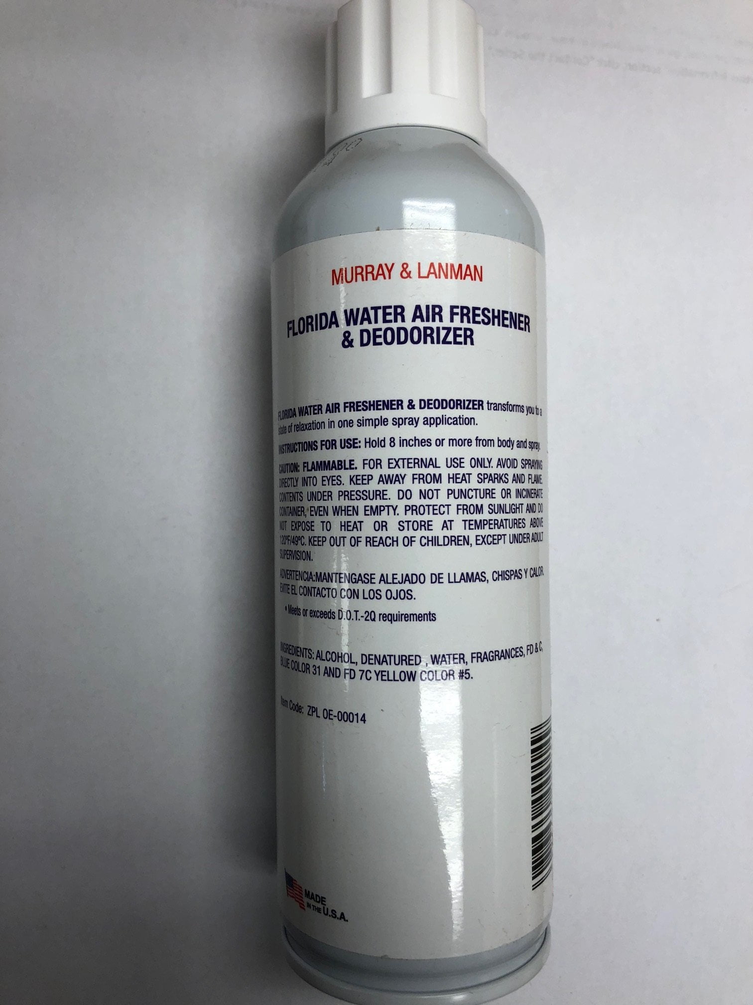 Murray & Lanman Florida Water Air Freshener & Deodorizer Room Spray (8 oz) qngb8