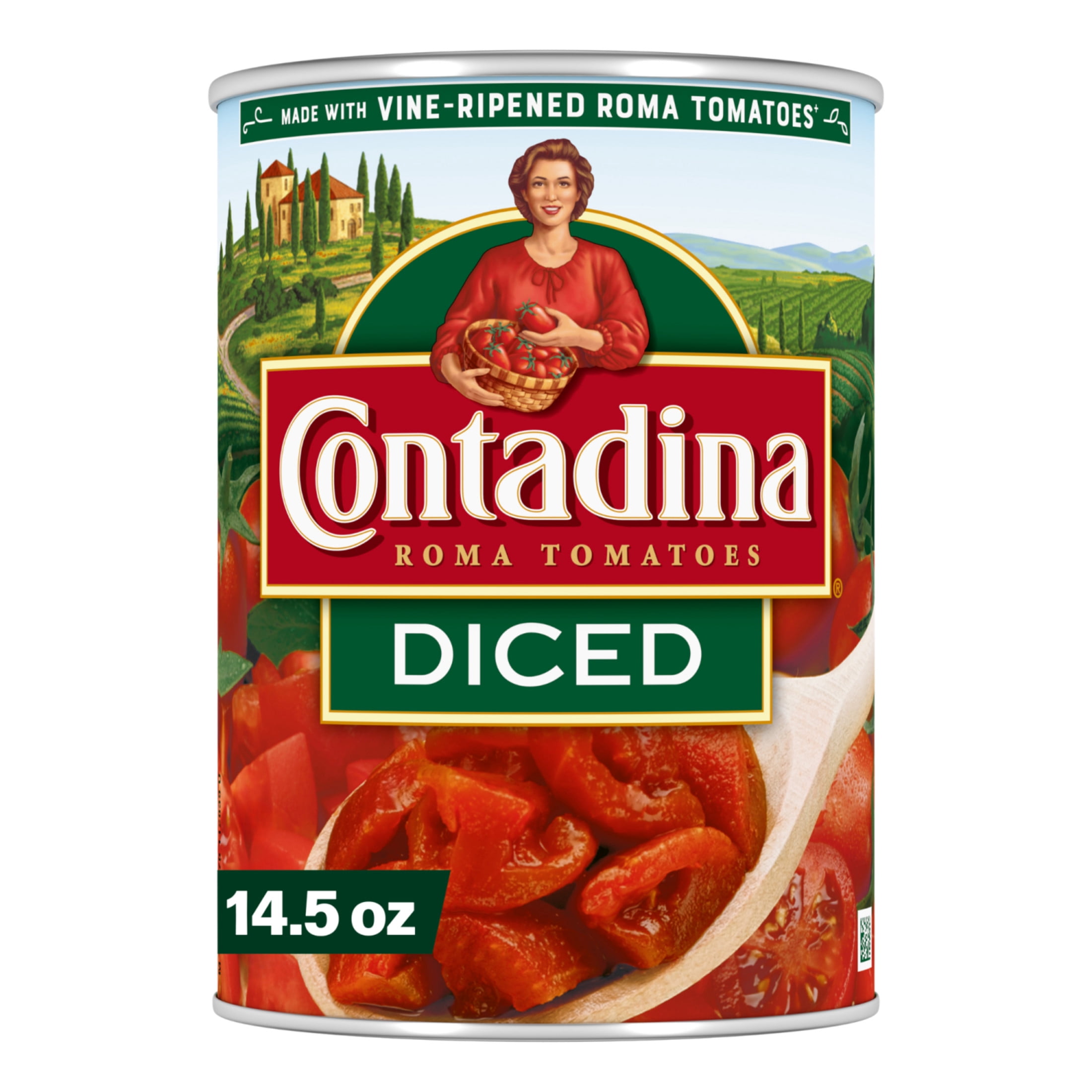 Contadina Diced Tomatoes (14.5 oz) k1hob