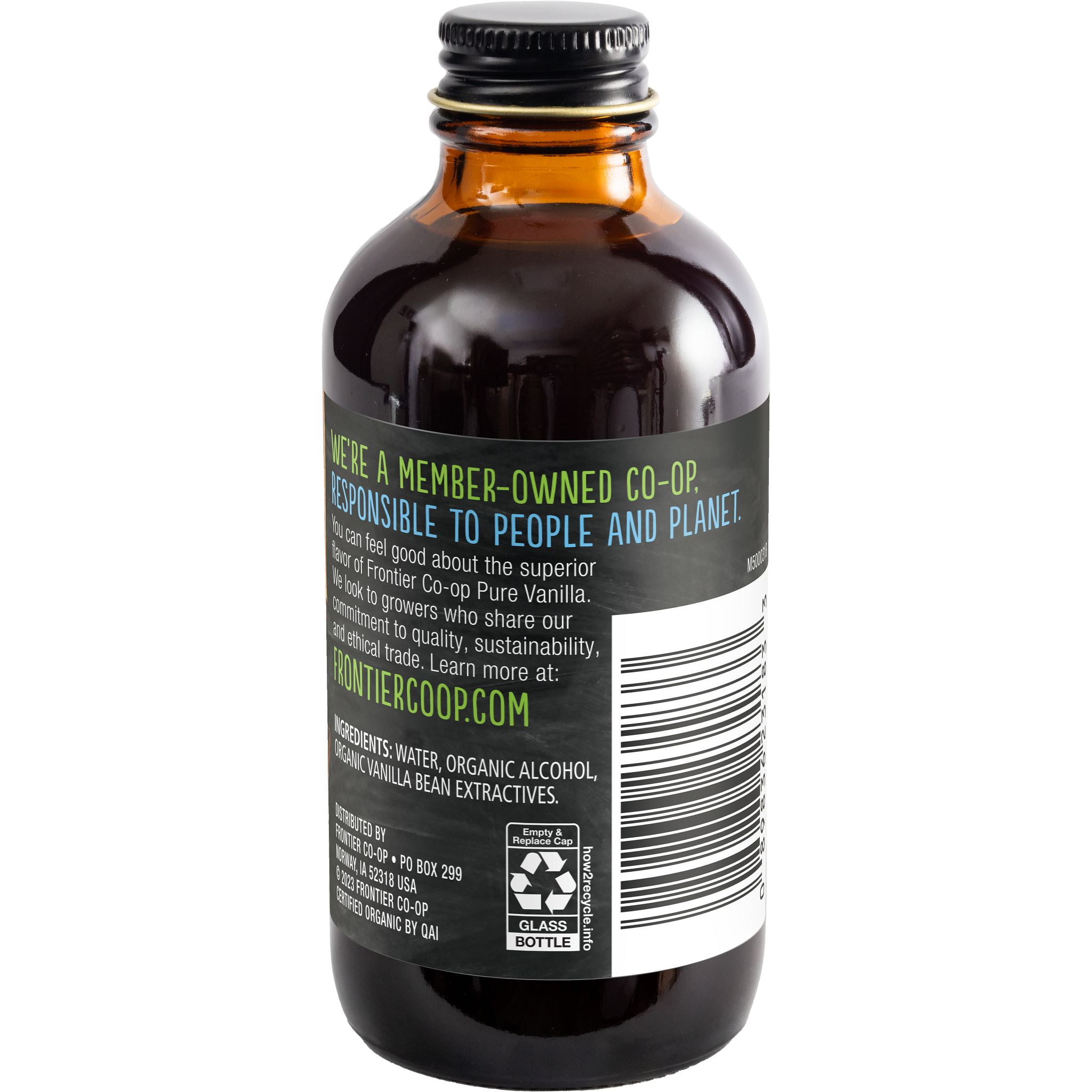 Frontier Co-op Organic Pure Vanilla Extract (Brown, 4 fl oz) mvw93