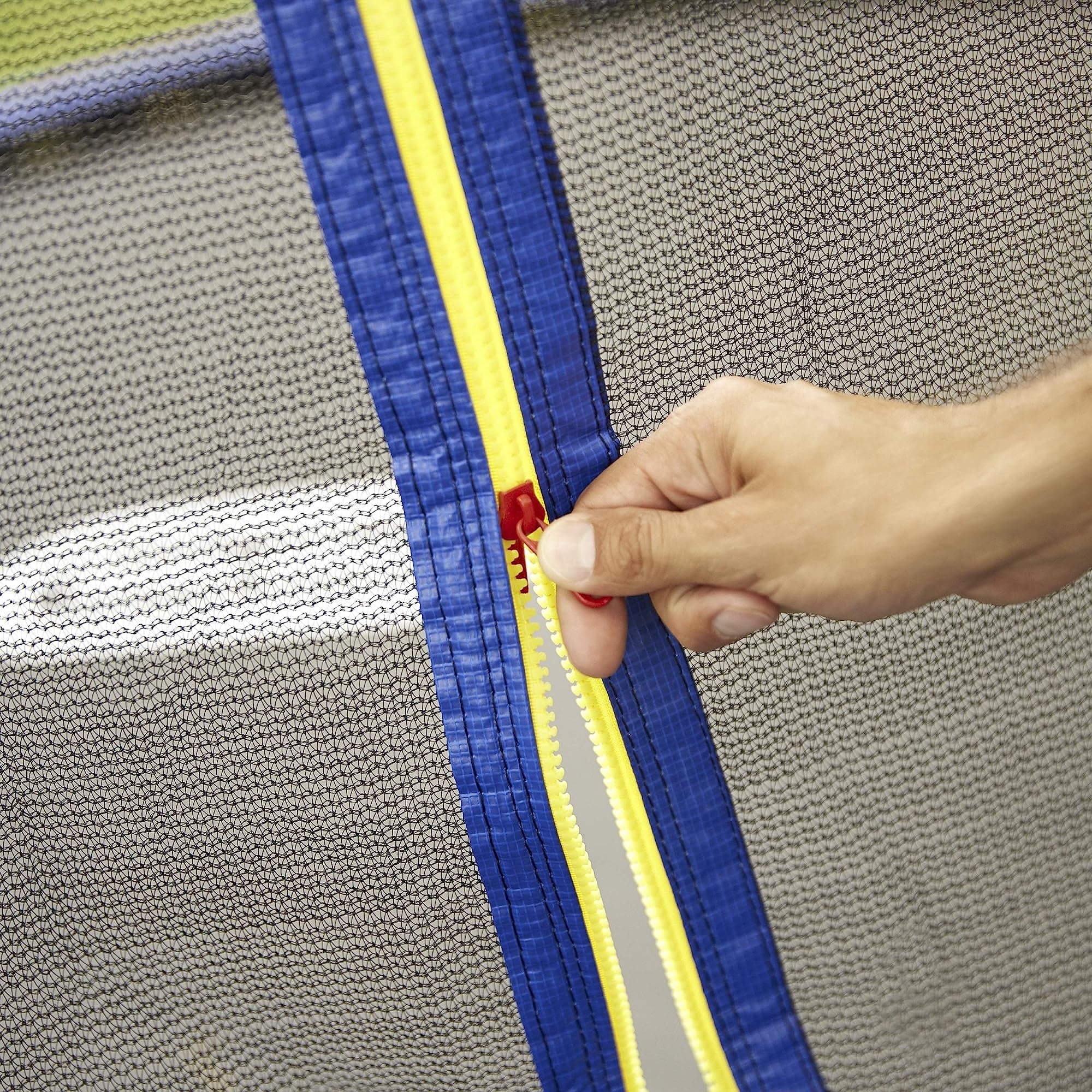 Little Tikes Mega Trampoline with Safety Enclosure (Blue, 12 ft) 6tmxx