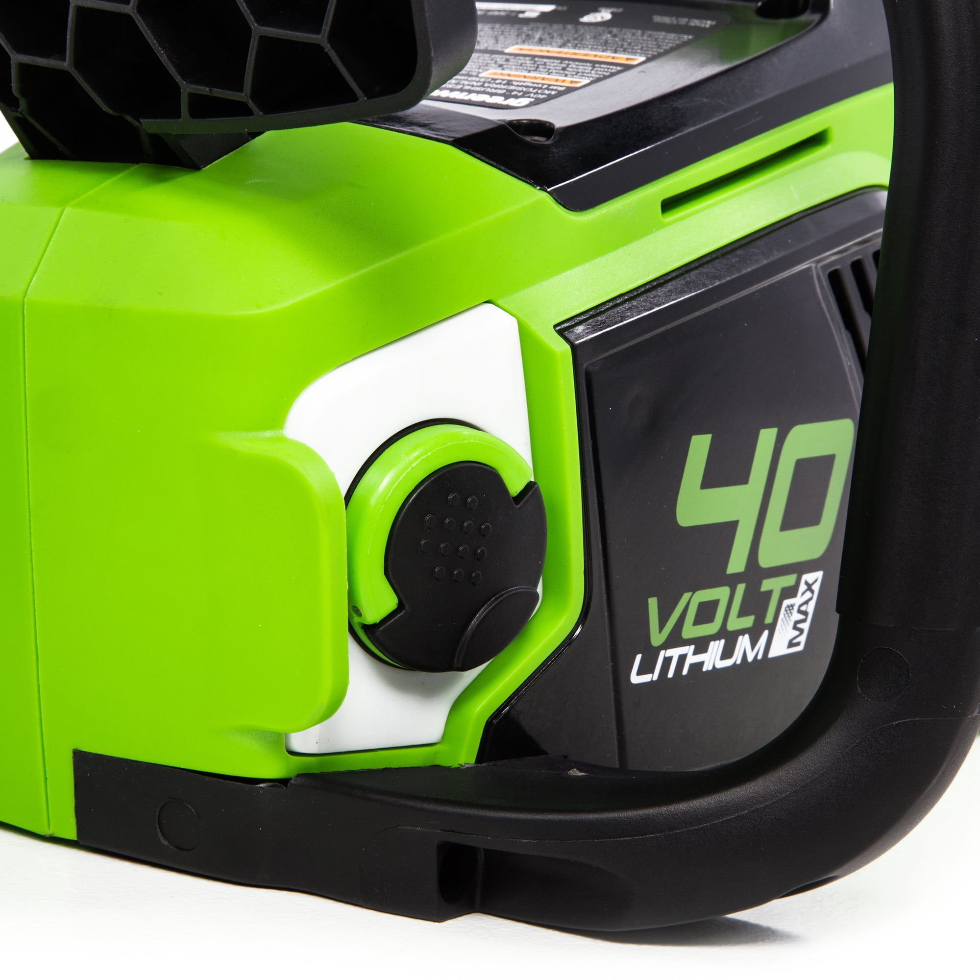 Greenworks 40V 14-inch Brushless Chainsaw Kit with 2.5 Ah Battery and Charger (Green, 14 in) 0sc9m