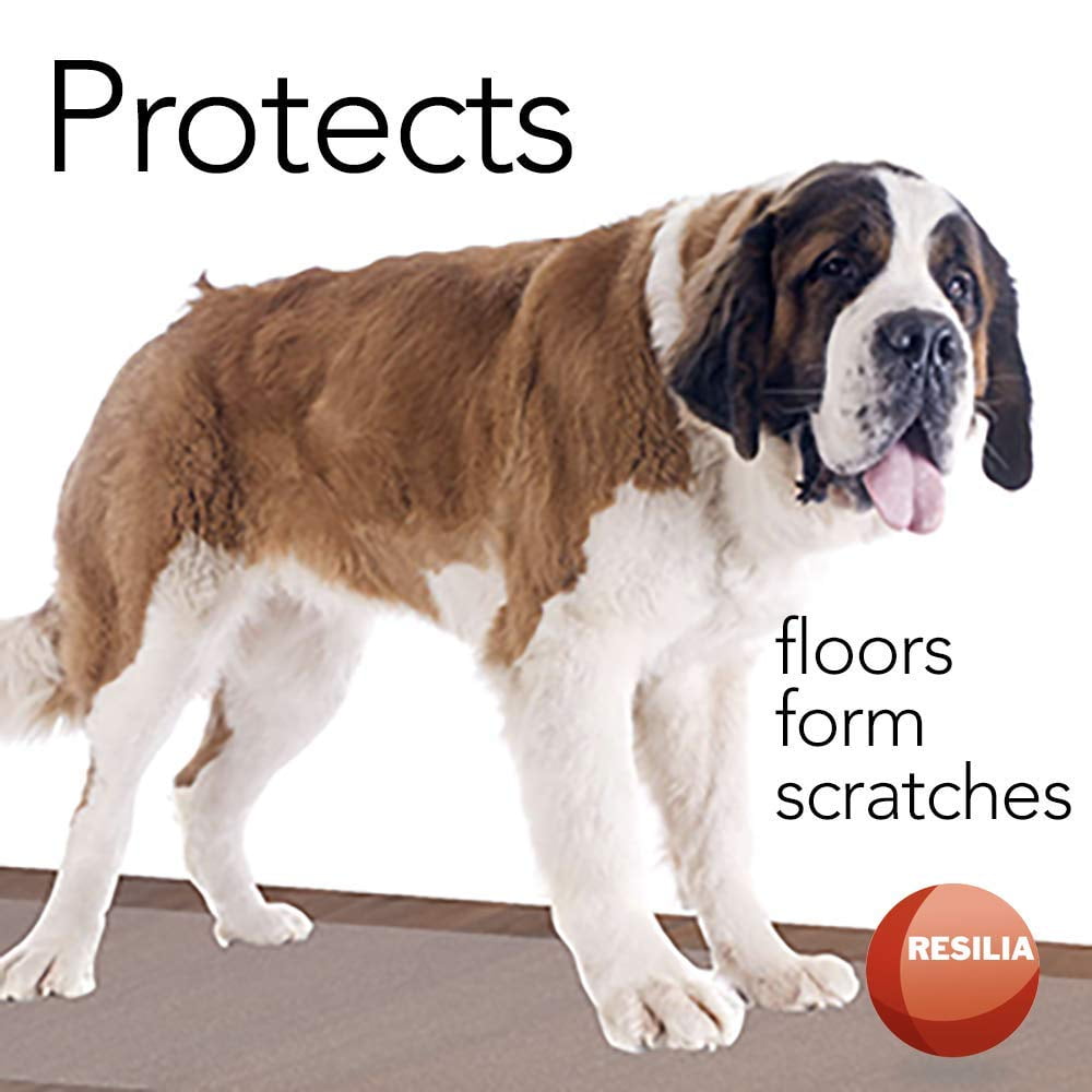 Resilia Clear Vinyl Floor Runner Protector for Hardwood and Tile (Clear, 27 in x 6 ft) 894ni