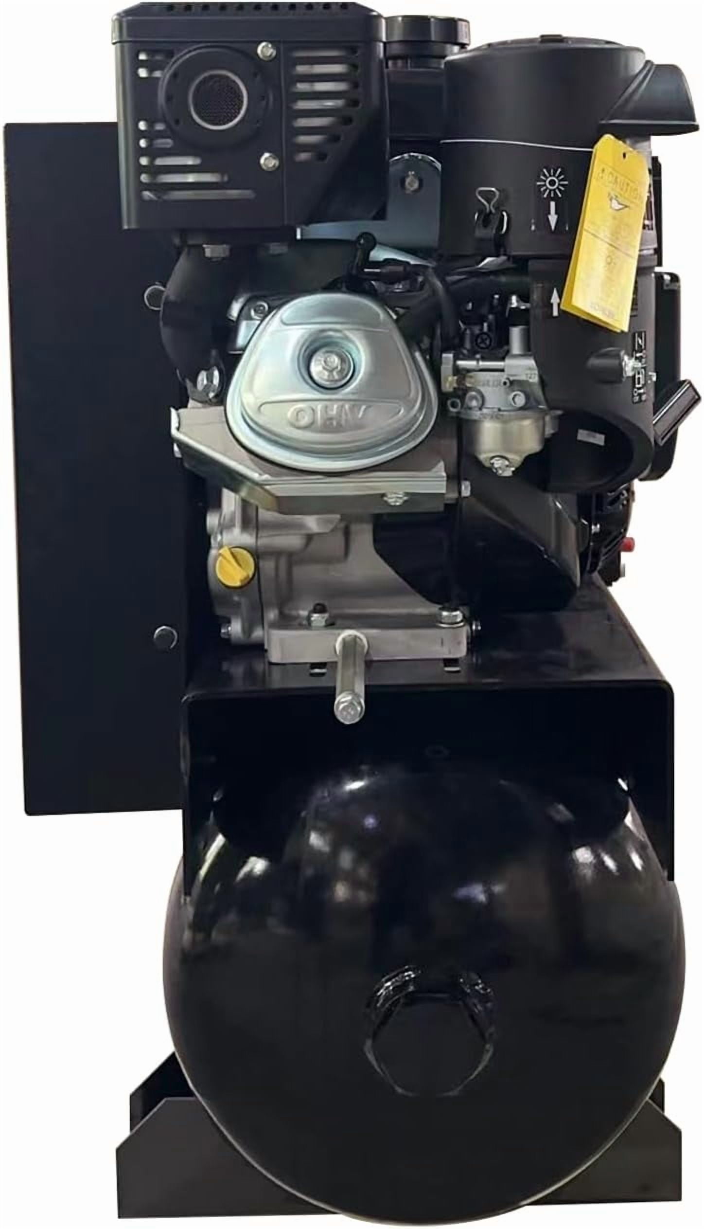 HPDMC 13HP Gas Powered Air Compressor (24CFM, 180PSI, 30 Gal Tank, Electric Start) qfbtz