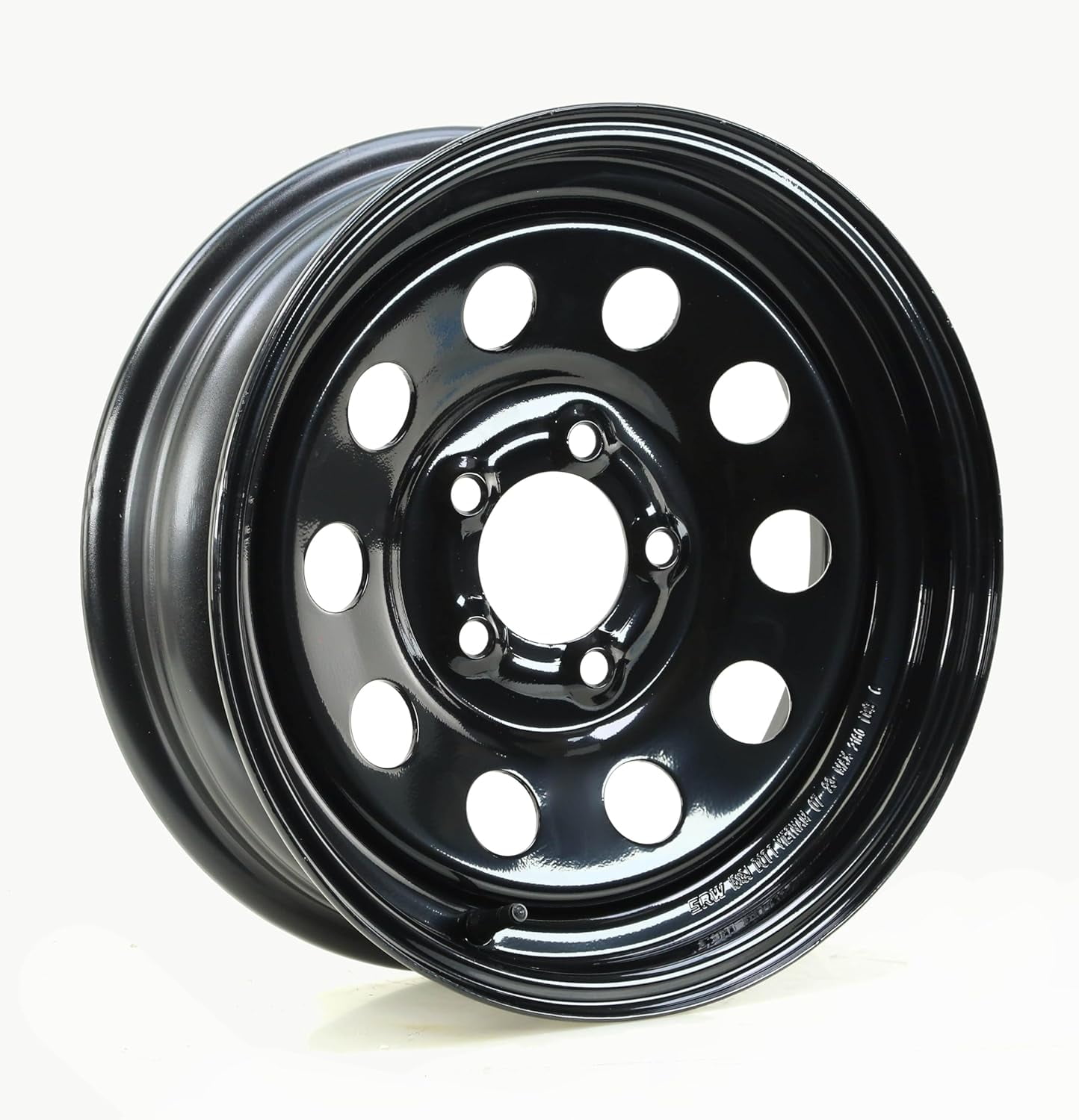 FREE COUNTRY Trailer Tire and Wheel Assembly (ST205/75D15, 6-Ply, 5 Lug on 4.5 in, Set of 2) bsv75