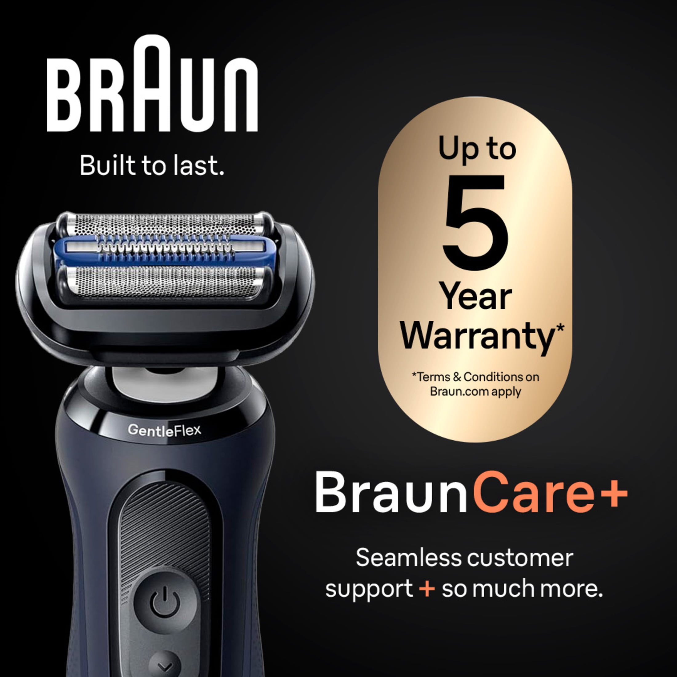 Braun Series 6 Electric Razor for Men, Precision Trimmer, Wet & Dry Shaver (Brown, 1 Count) 9h4vb