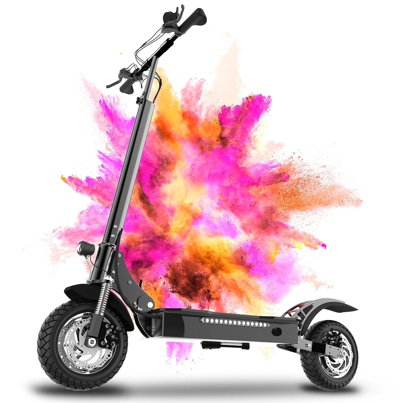 AJOOSOS X750 Electric Scooter, High-Speed Commuter with 50 Miles Range, Foldable Design for Adults (10 in Wheel, 55 lb) qhdeh