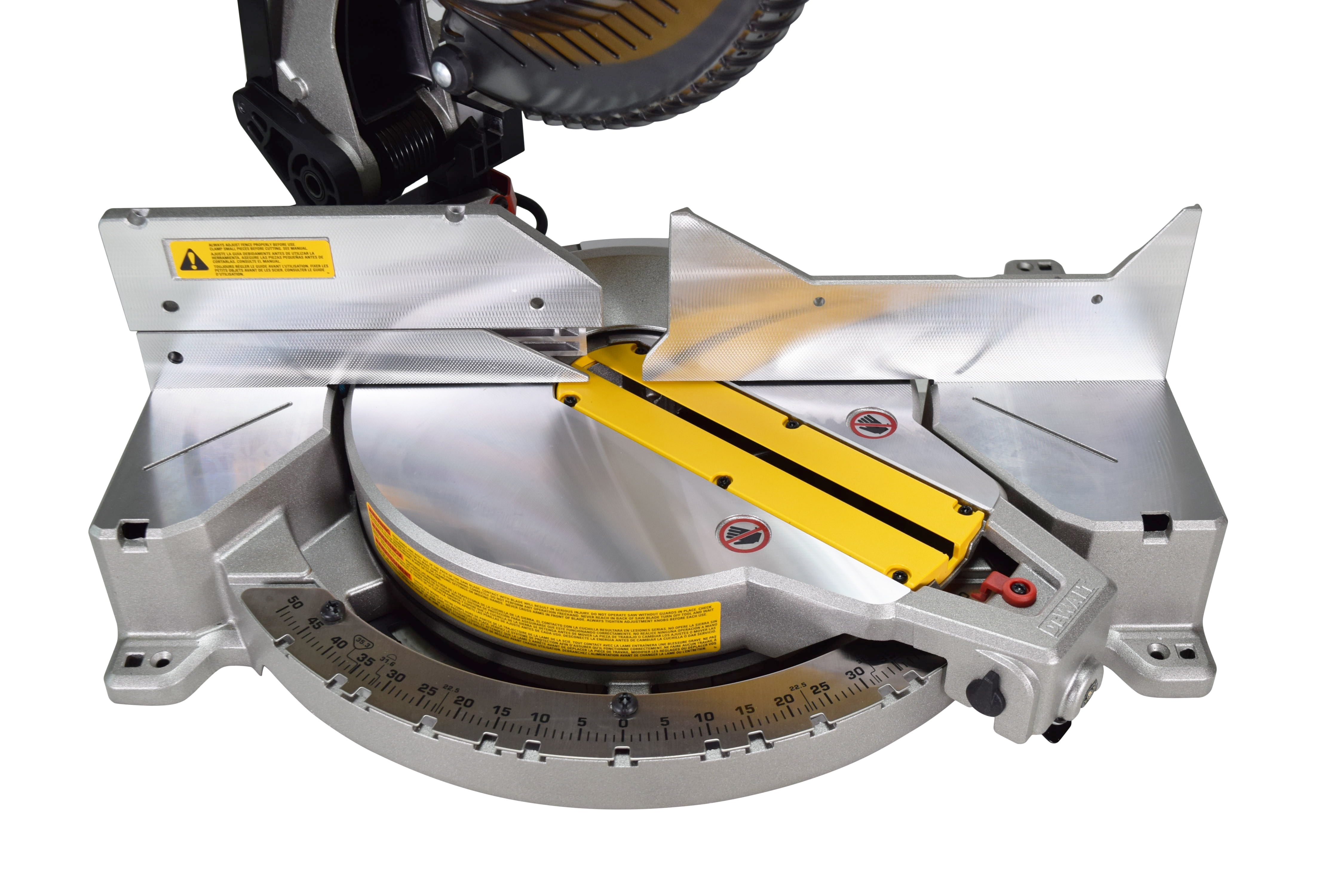 DEWALT DWS715 15-Amp 12 in. Single-Bevel Compound Miter Saw (Yellow, 12 in.) f30jy