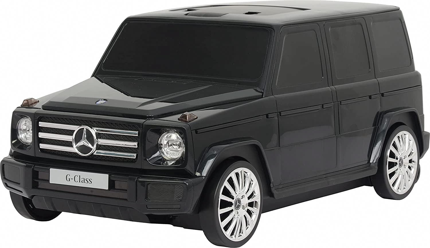 Best Ride On Cars Mercedes G-Class Ride On Suitcase for Kids (Black, 23.74 in x 12.44 in x 10.31 in) wl48i