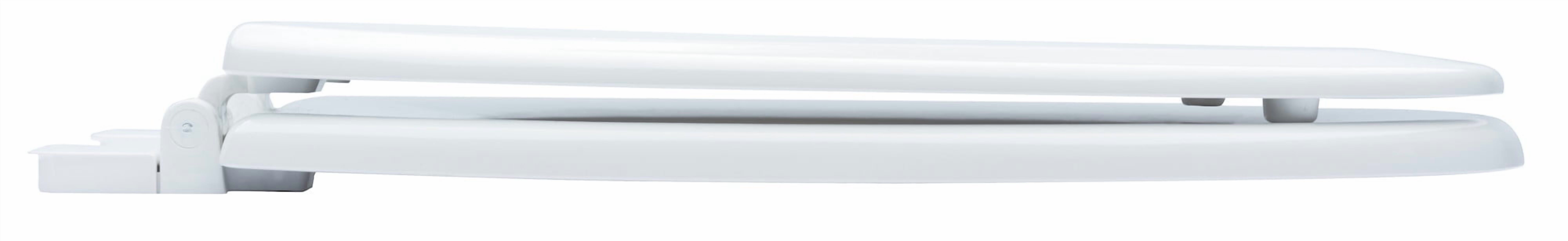 PROFLO Elongated Closed Front Toilet Seat with Cover (Biscuit, 2.25 in Height) hs4hn