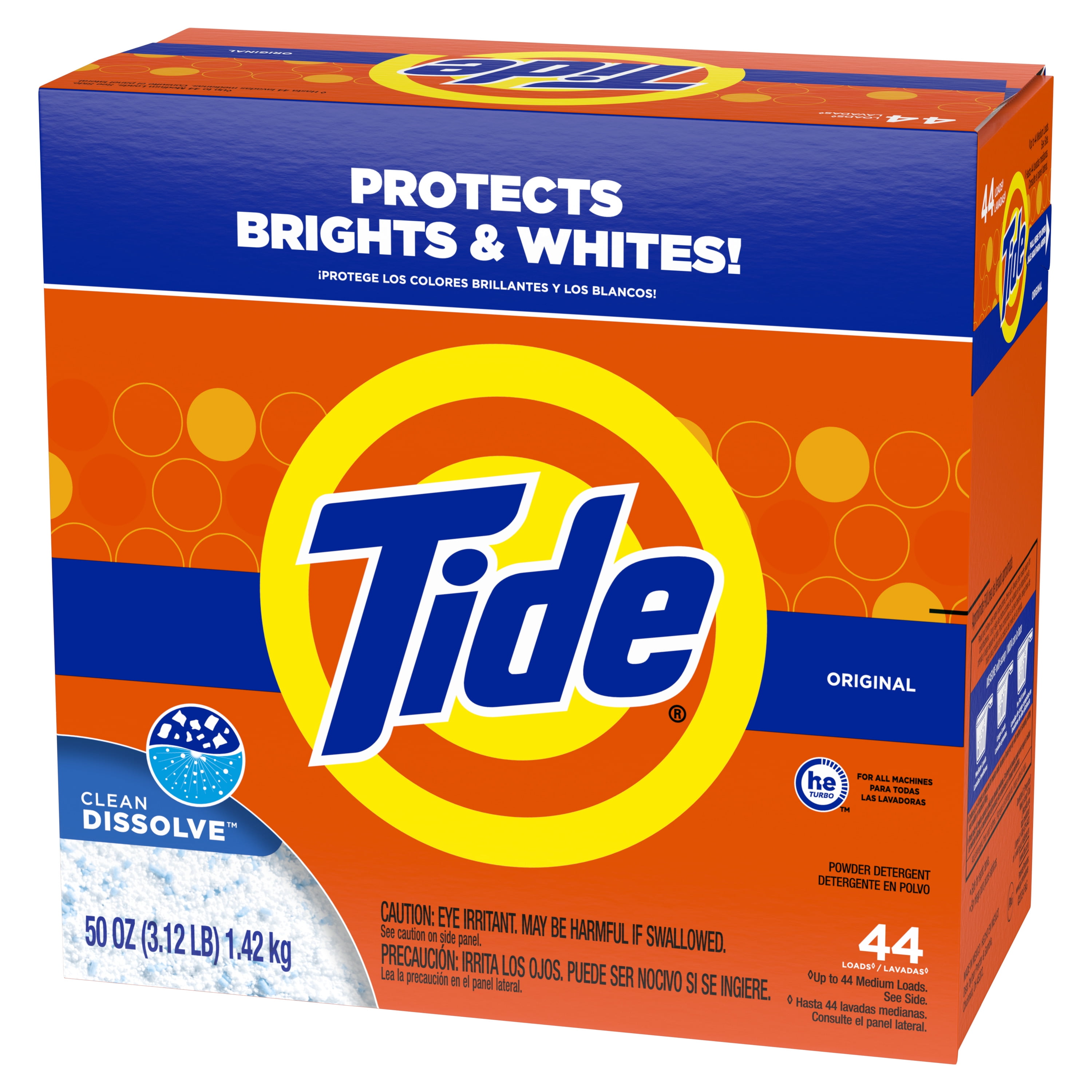 Tide Original Scent Powder Laundry Detergent (Original, 50 oz) b8uyw