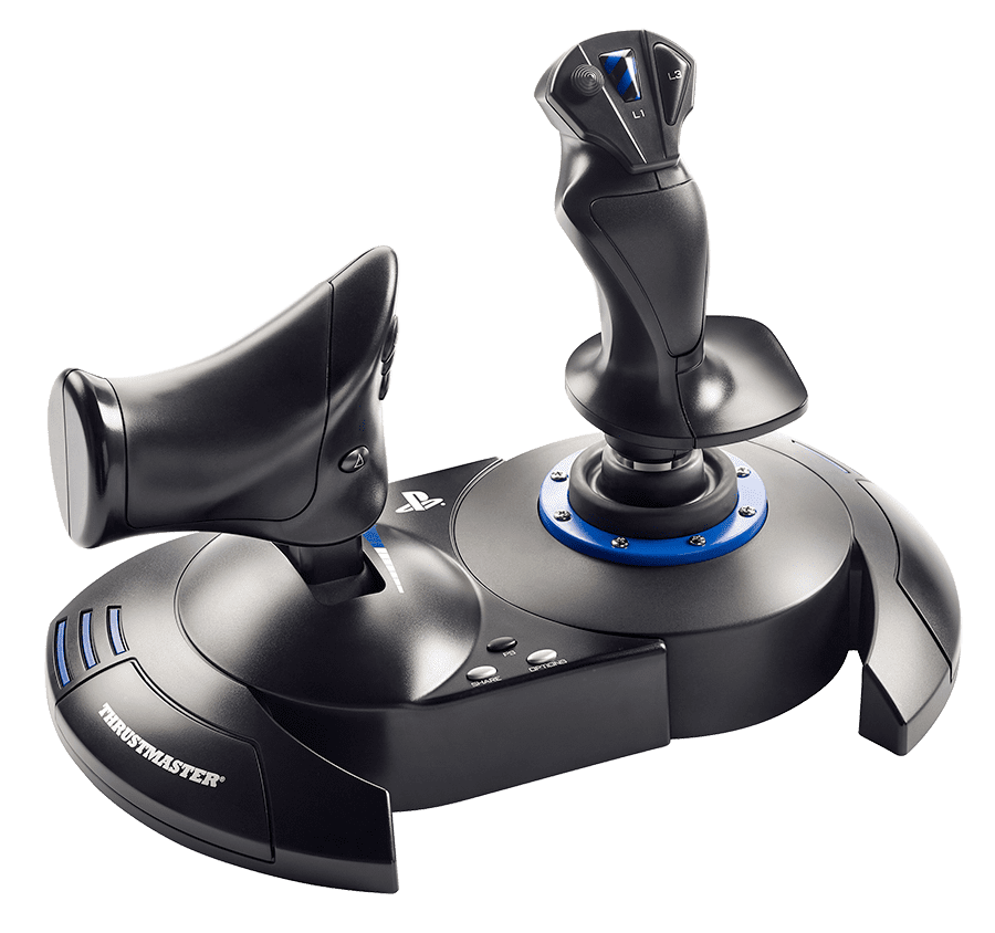 Thrustmaster T-Flight Hotas 4 Flight Stick and Throttle (Black, PC and PS4 Compatible) 67qpk