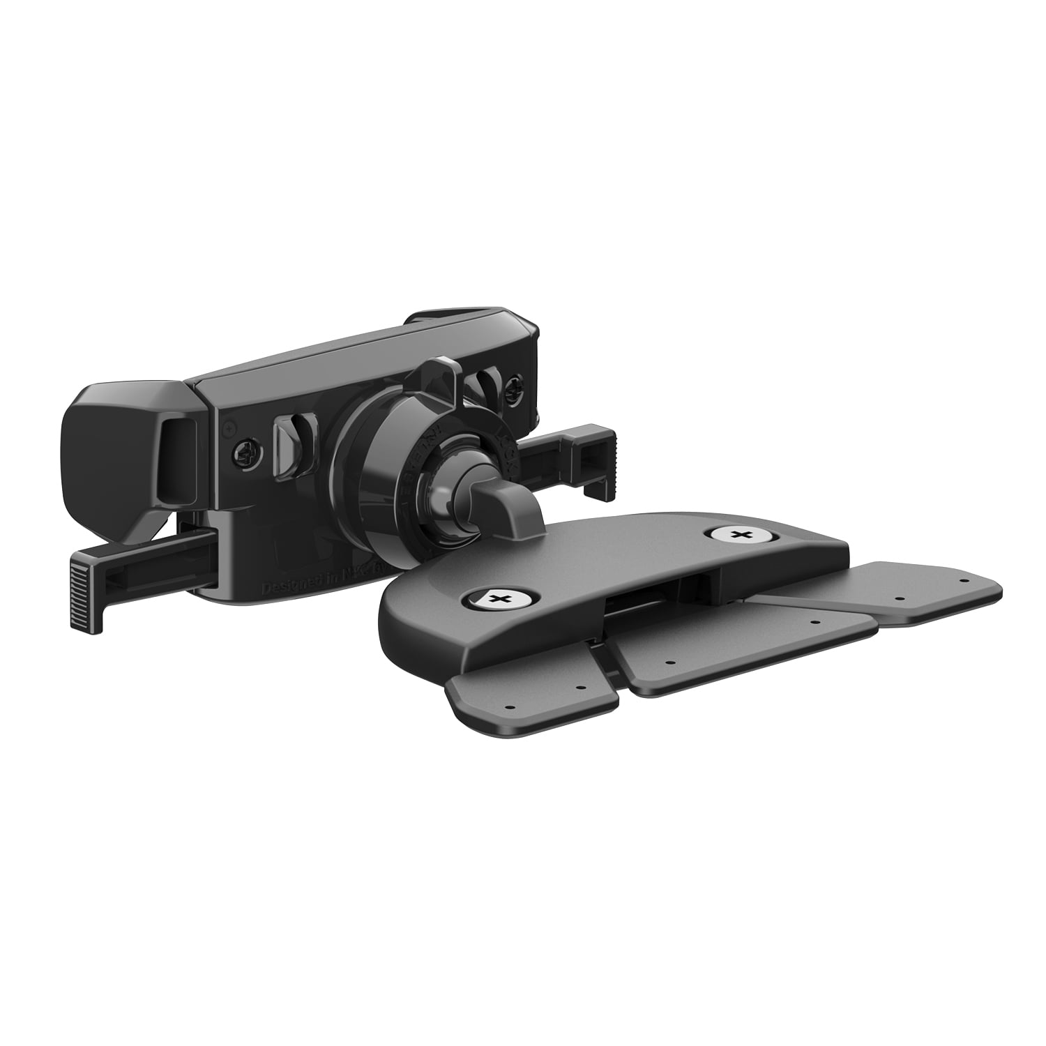 iOttie Easy One Touch Mini CD Slot Phone Mount (Black, 1 Unit) t63i5