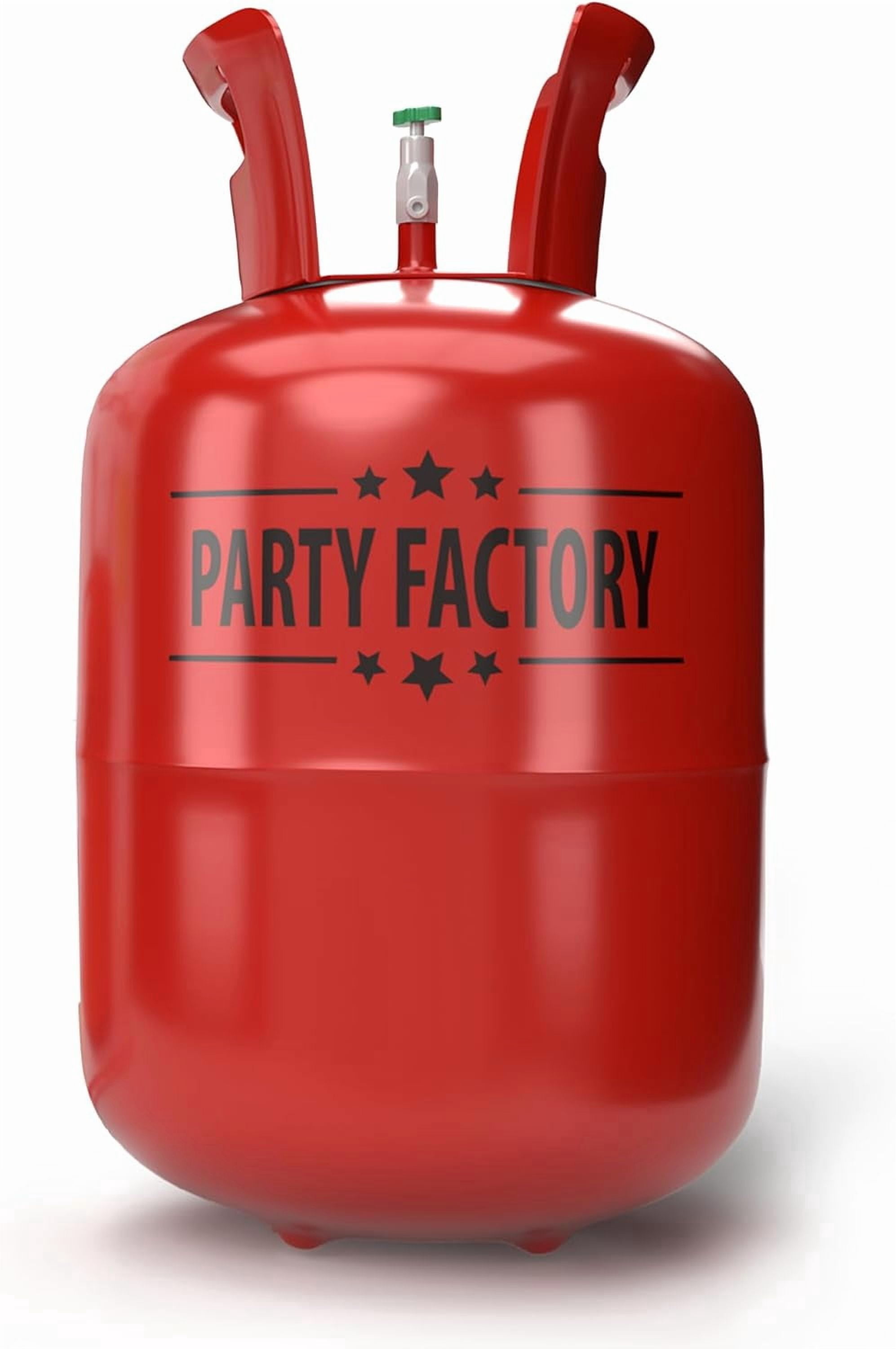 Party Factory Disposable Helium Tank for 50 Latex Balloons (14.1 cu. ft.) 9cpme