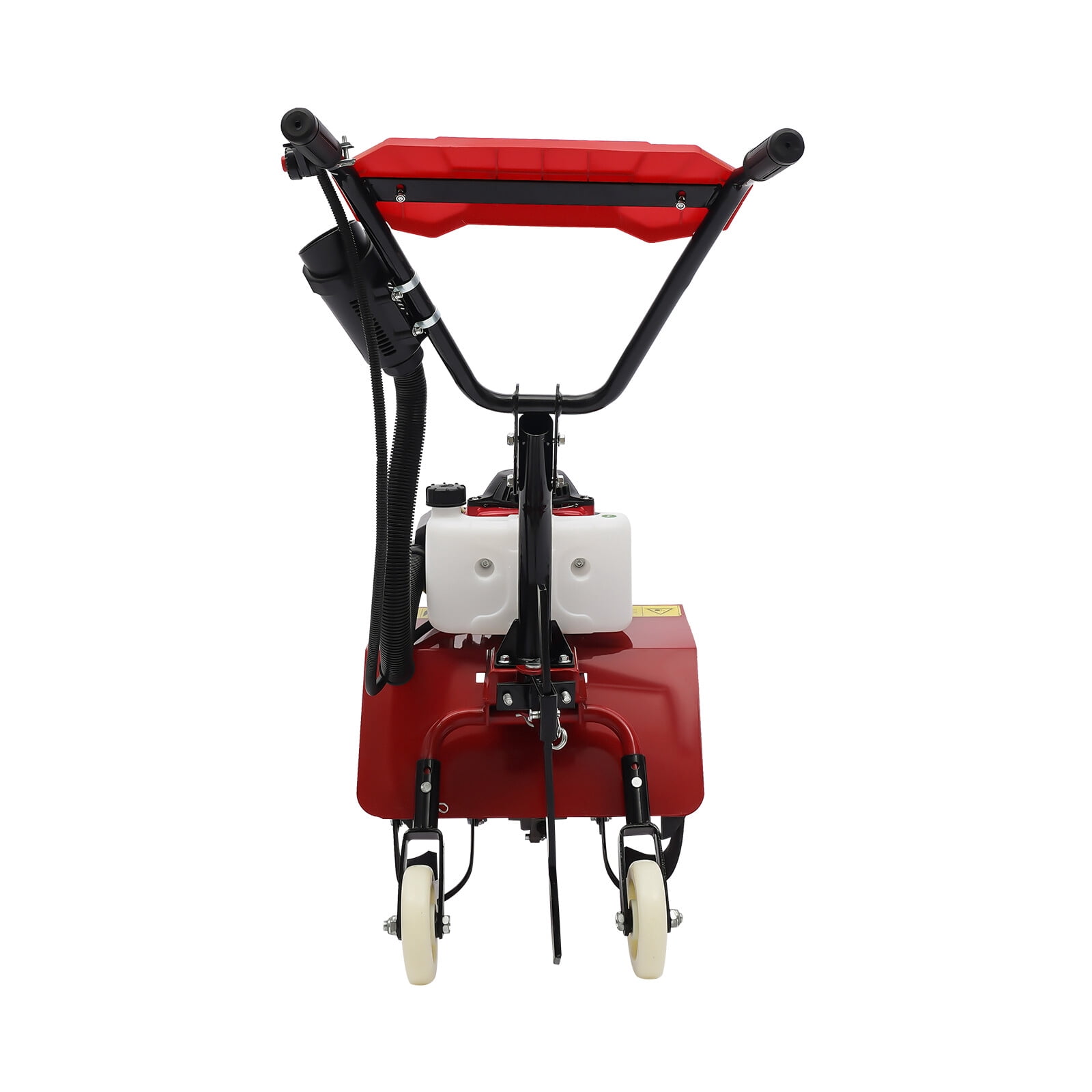 PEAKORA 63cc 4-Stroke Gas Powered Mini Tiller Cultivator (Black, 13.78 in Width) vqst9