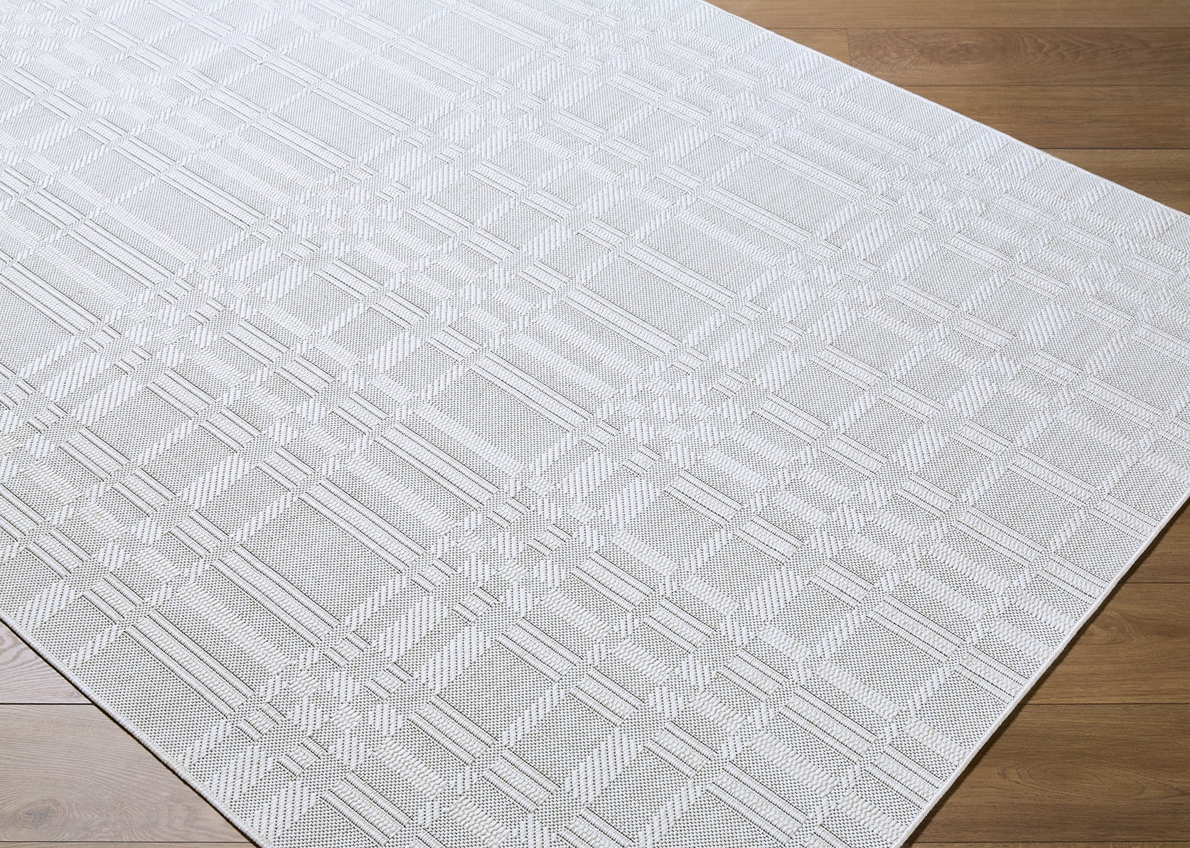 My Texas House Mari Outdoor Area Rug (Neutral, 5 ft x 7 ft) f0tv6