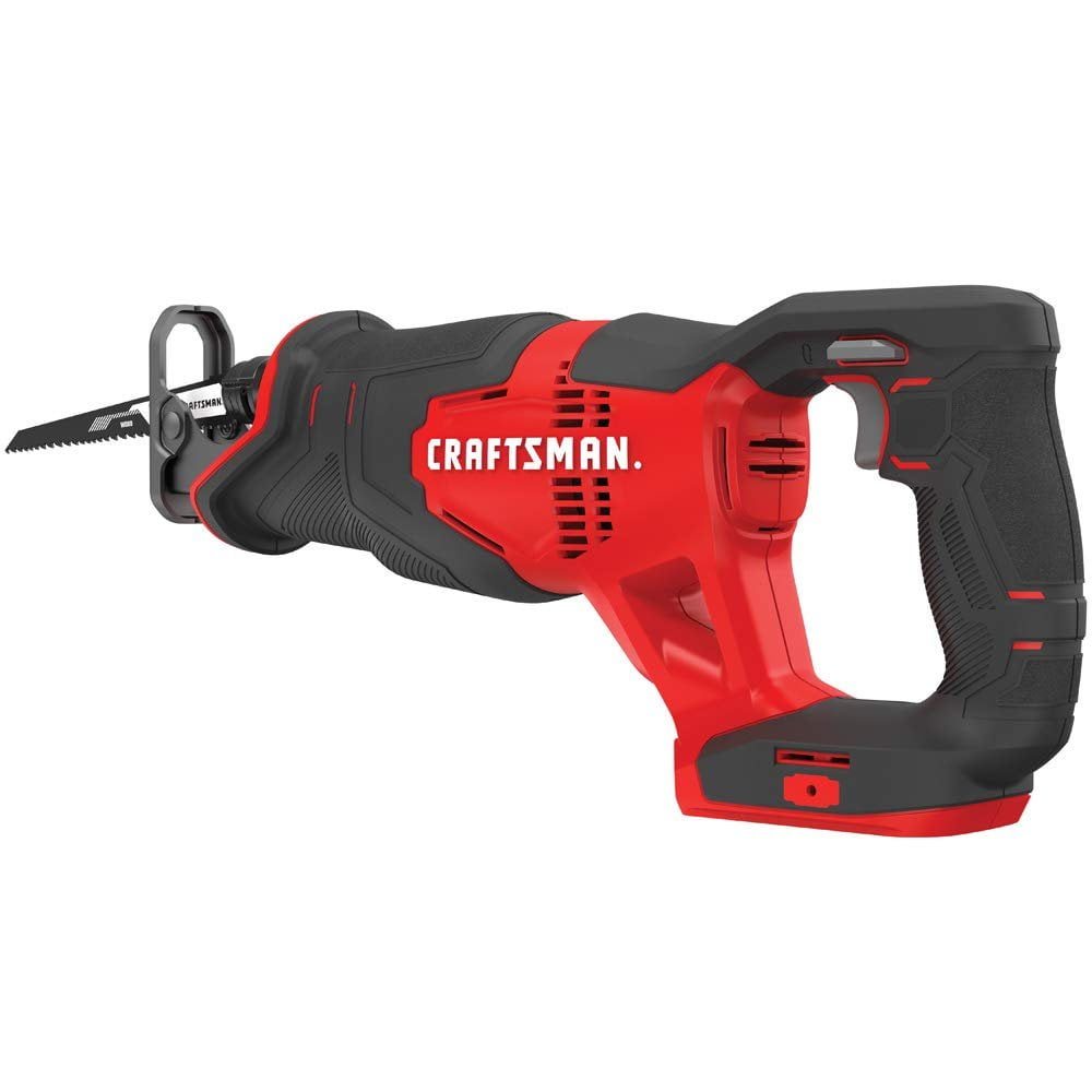 CRAFTSMAN V20 Cordless Reciprocating Saw, High-Performance Power Tool (Red, 14.5 in) hyunc
