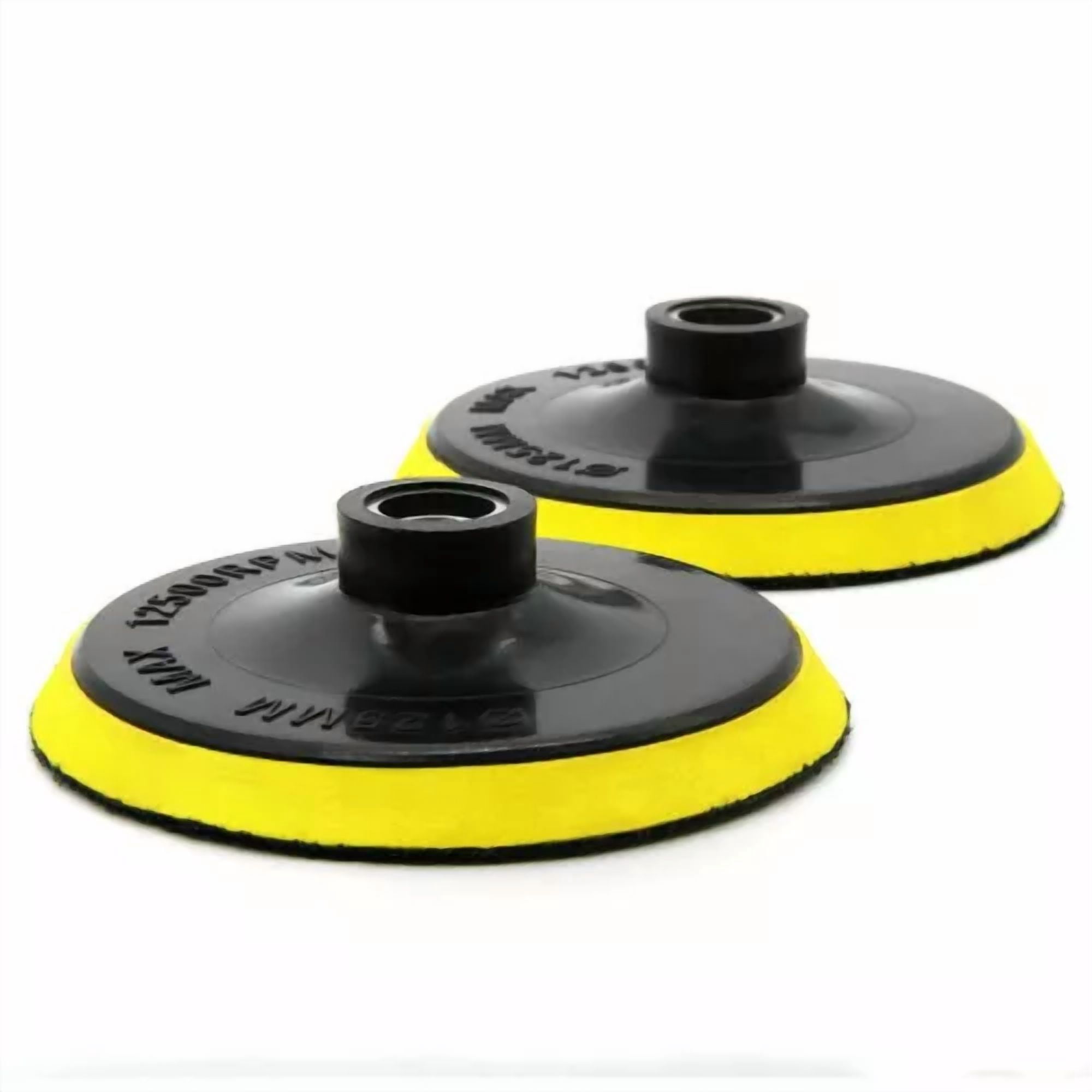 YANI Hook and Loop Backing Plate for Polishing and Sanding Discs (4 in, 2-Pack) bb6t7