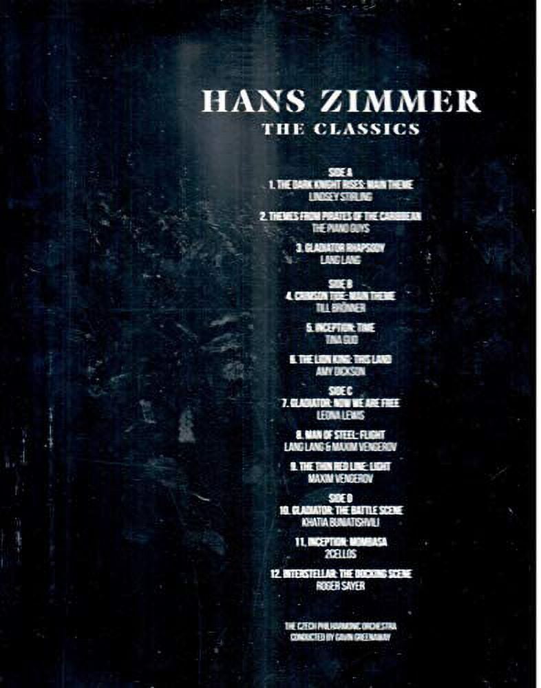 Sony Pictures Entertainment Hans Zimmer The Classics Vinyl Record (Double LP) z3e61