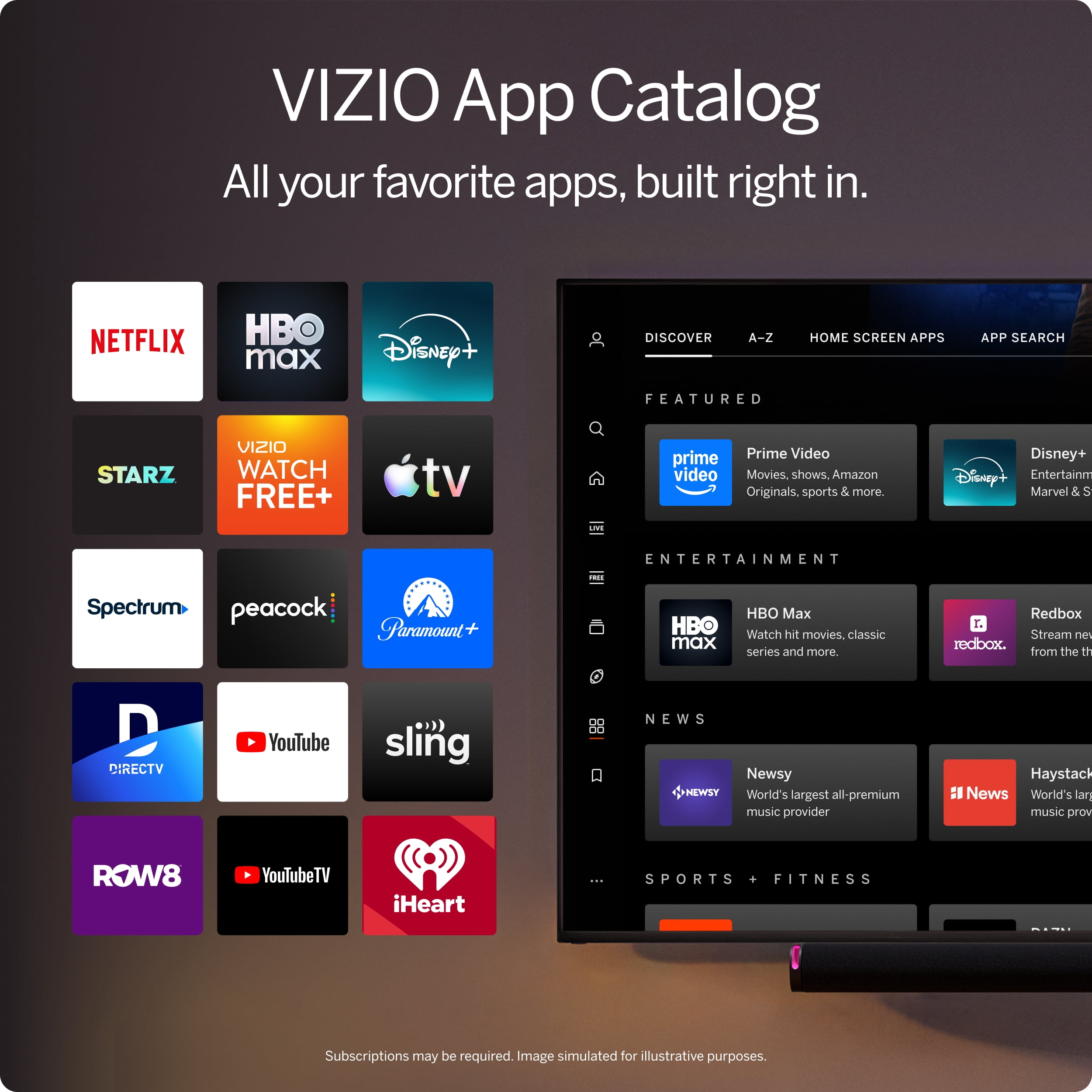 VIZIO 55 in Class Quantum 4K QLED HDR Smart TV (VQD55R-10) 5o3g0