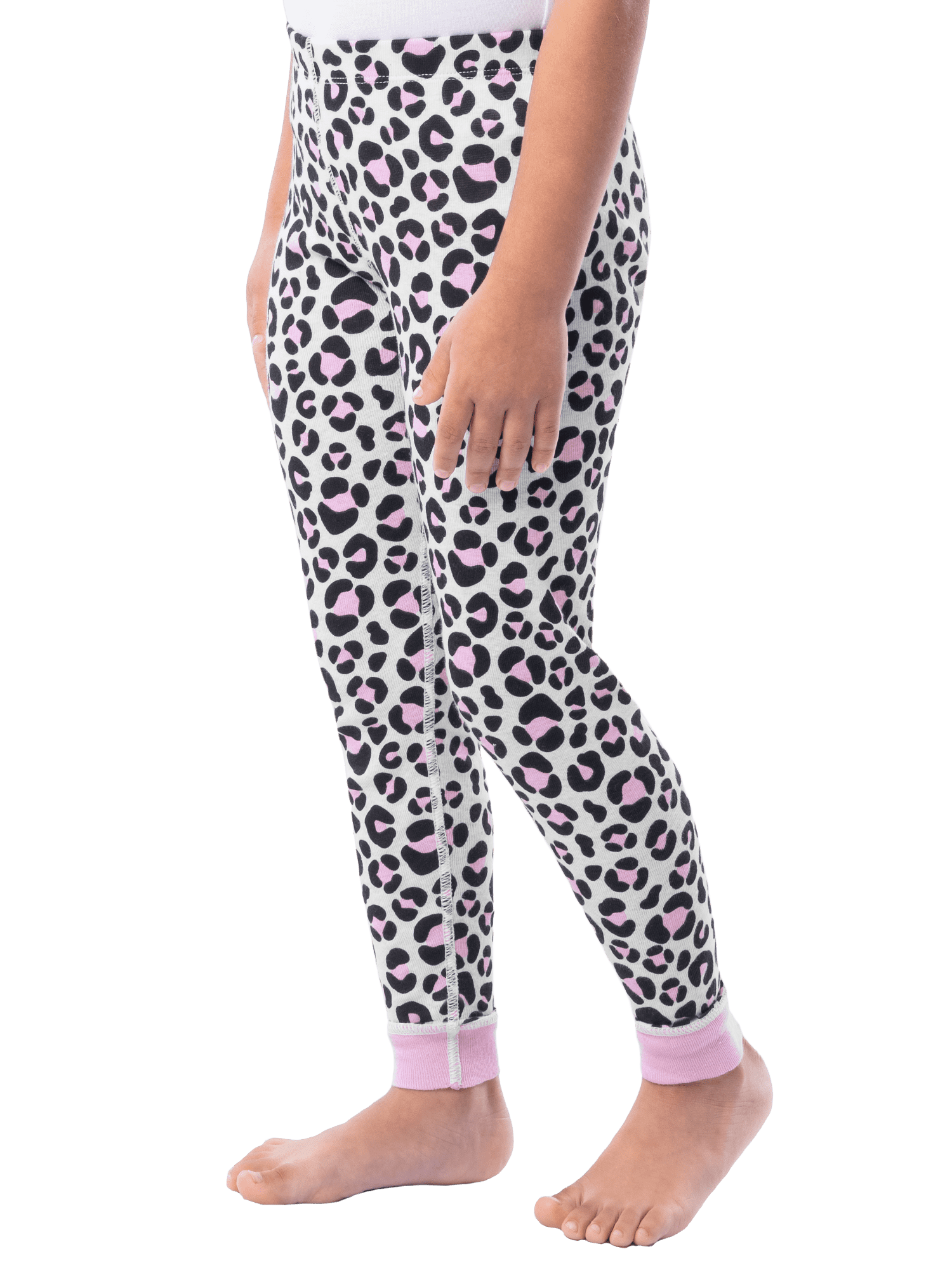 Fruit of the Loom Girls Snug Fit Cotton Pajama Set (4-Piece, Sizes 4-12) iptme