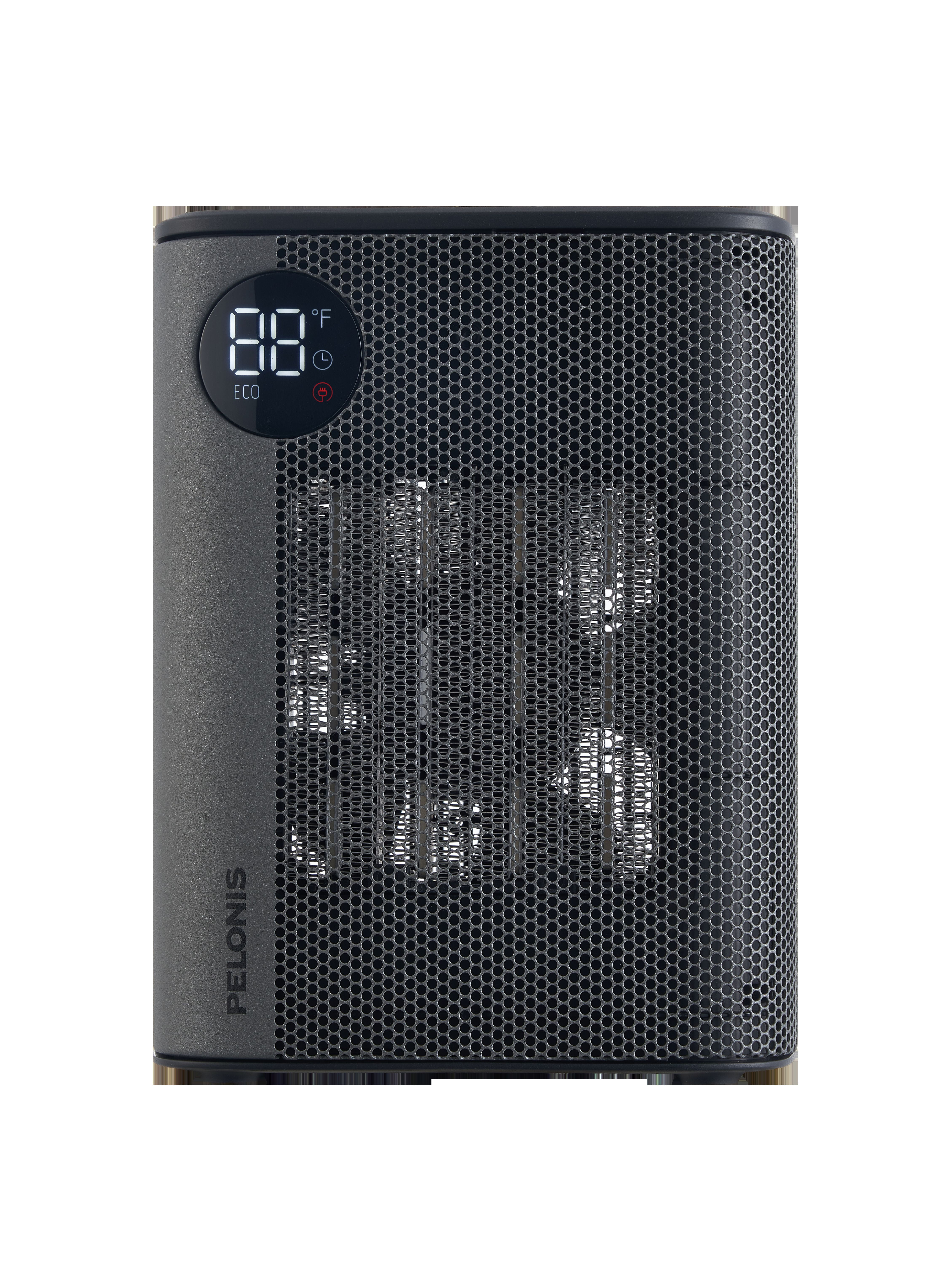 Pelonis Digital Ceramic Space Heater with Remote Control and Adjustable Thermostat (Black, 1500W) a6obi