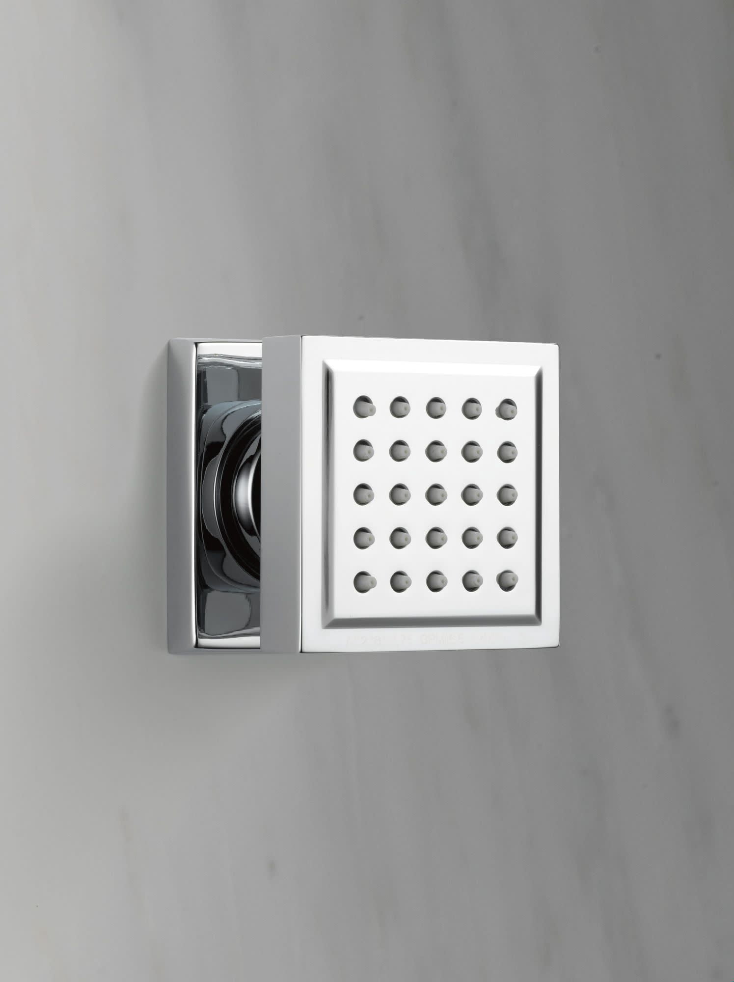 Delta Faucet 50150 Single Function Square Body Spray with Lumicoat Chrome Finish (1.75 GPM) sehye