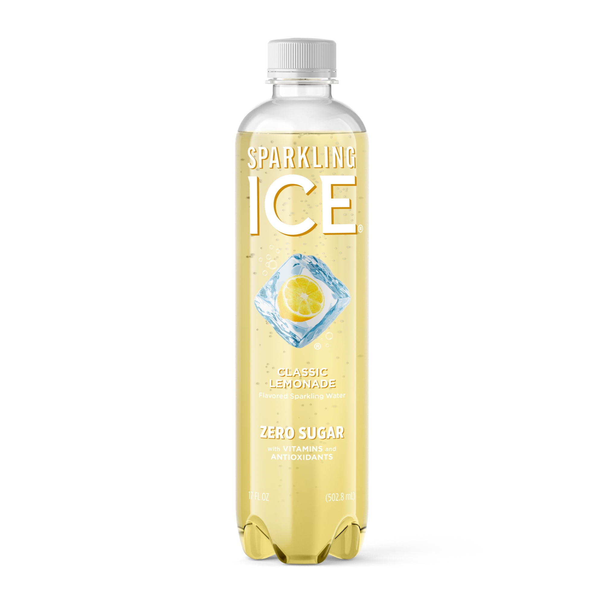 Sparkling Ice Naturally Flavored Sparkling Water, Classic Lemonade (17 fl oz) yw25z