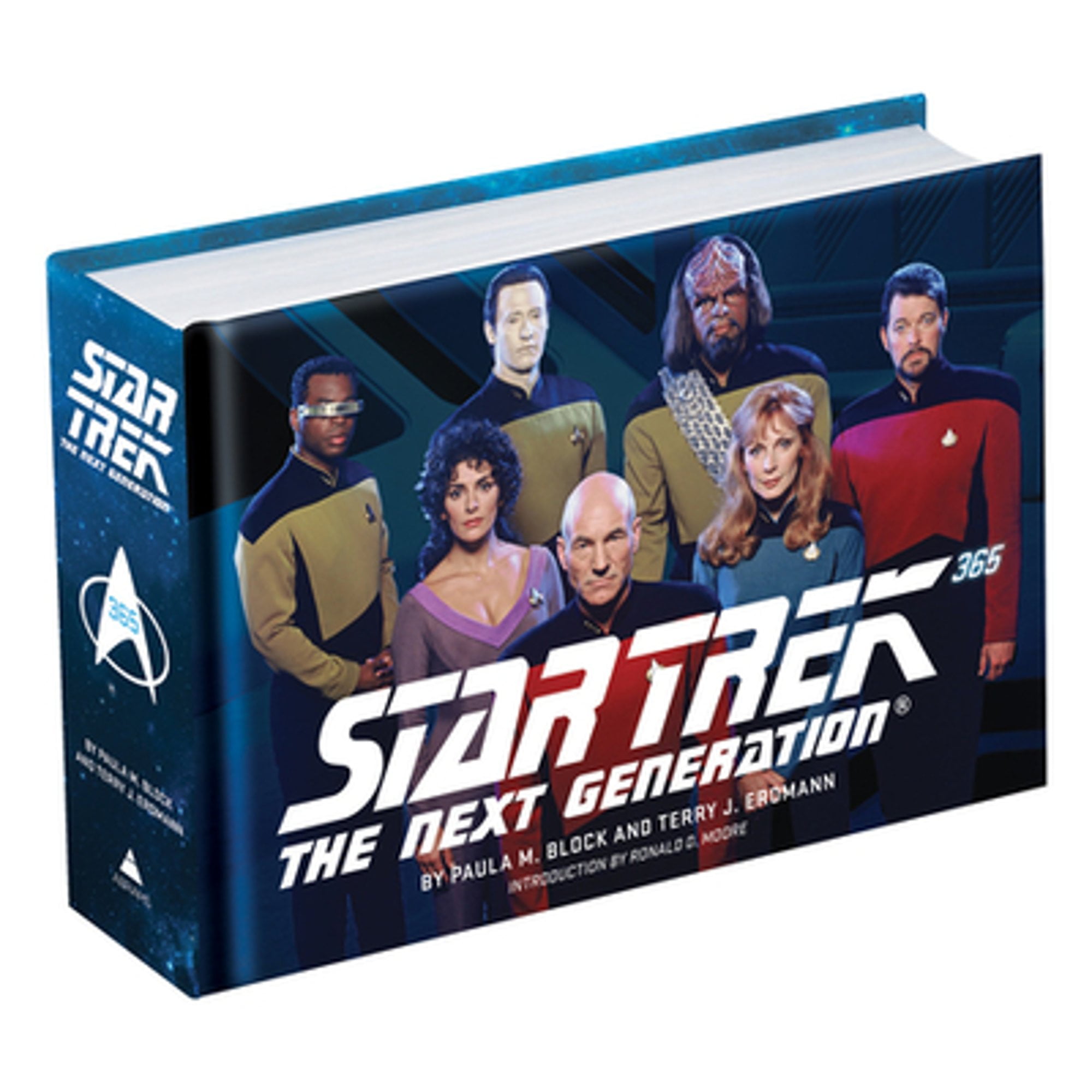 ABRAMS Star Trek: The Next Generation 365 Hardcover Book (Pre-Owned, 744 Pages) mpqj1