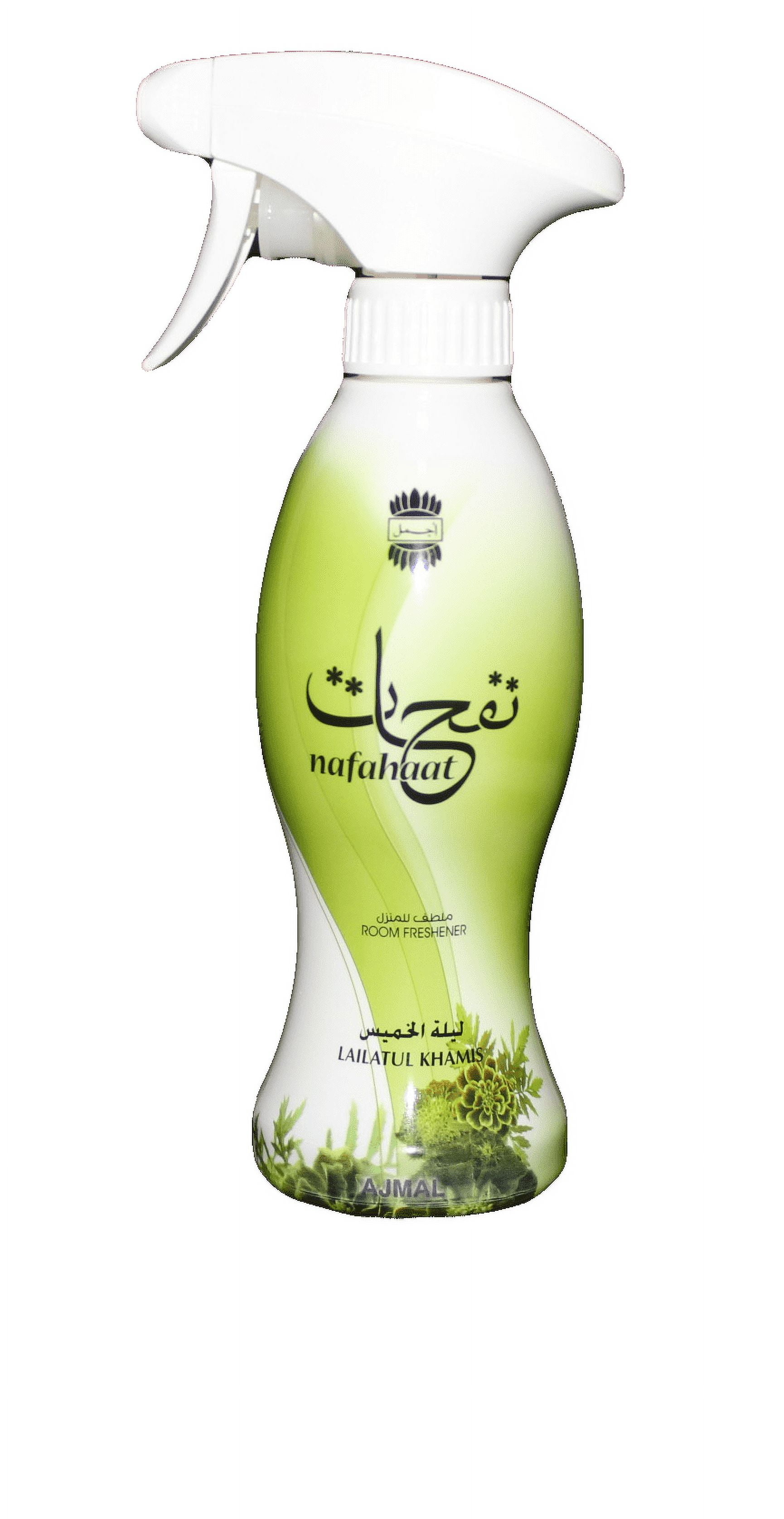 Ajmal Nafahat Lailatul Khamis Air Freshener Long-Lasting Fragrance (10.14 fl oz) zic58