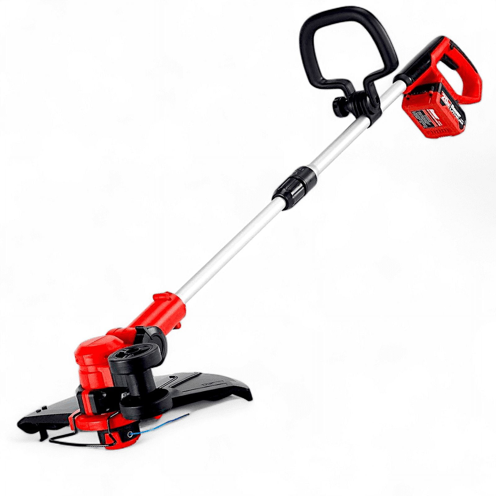 Bauer 12 in. Cordless String Trimmer and Edger, 20V Battery Operated Lawn Weed Cutter (Tool Only) 1rn03