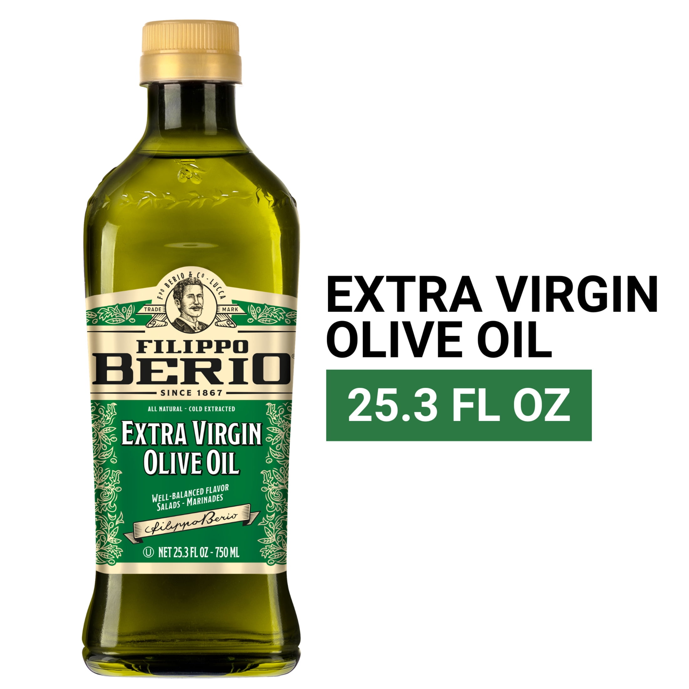 Filippo Berio Extra Virgin Olive Oil (25.3 fl oz) fem0k