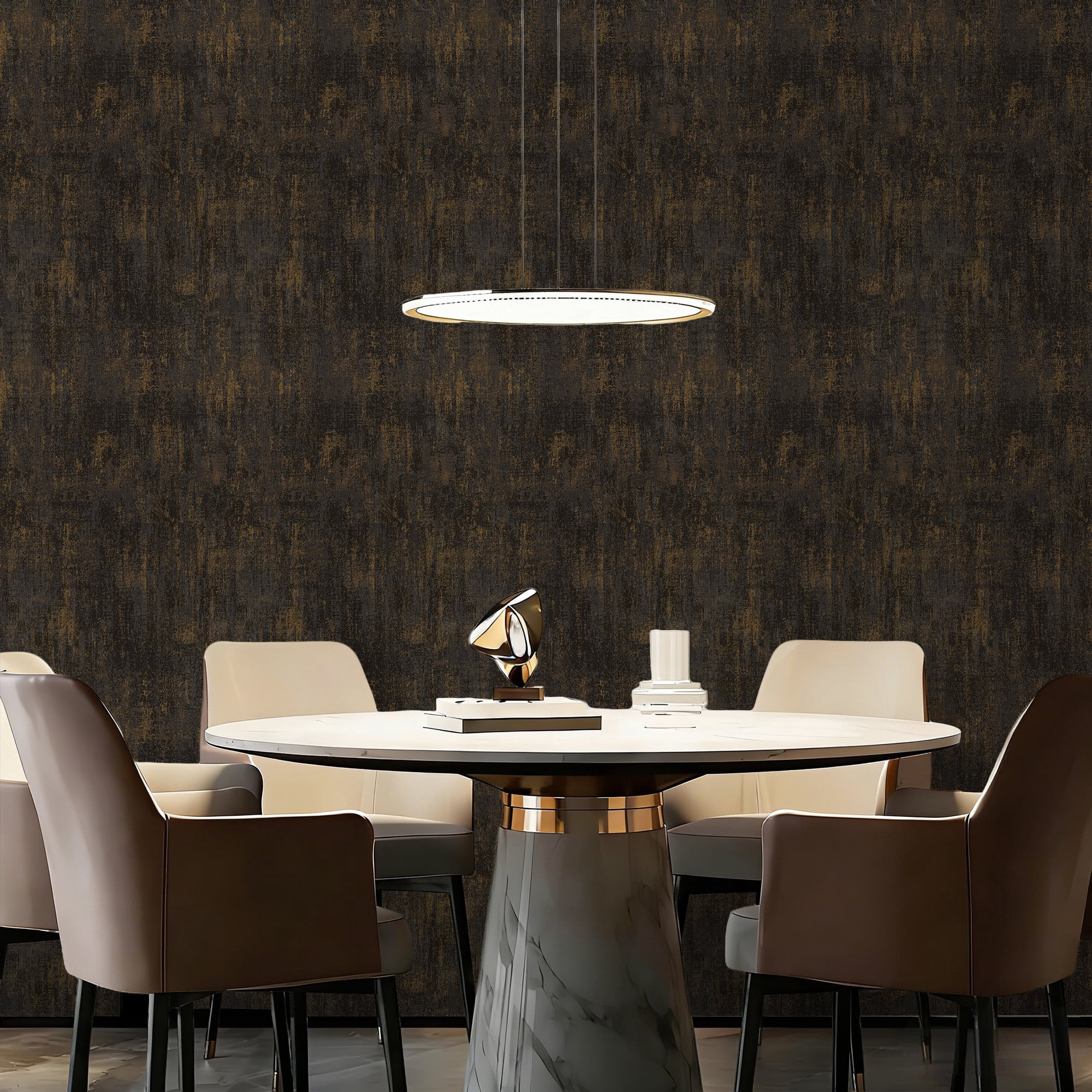 Abyssaly Peel and Stick Wallpaper, Waterproof Self-Adhesive Contact Paper for Furniture and Wall Decor (Black, 17.3 in x 118 in) j4utw