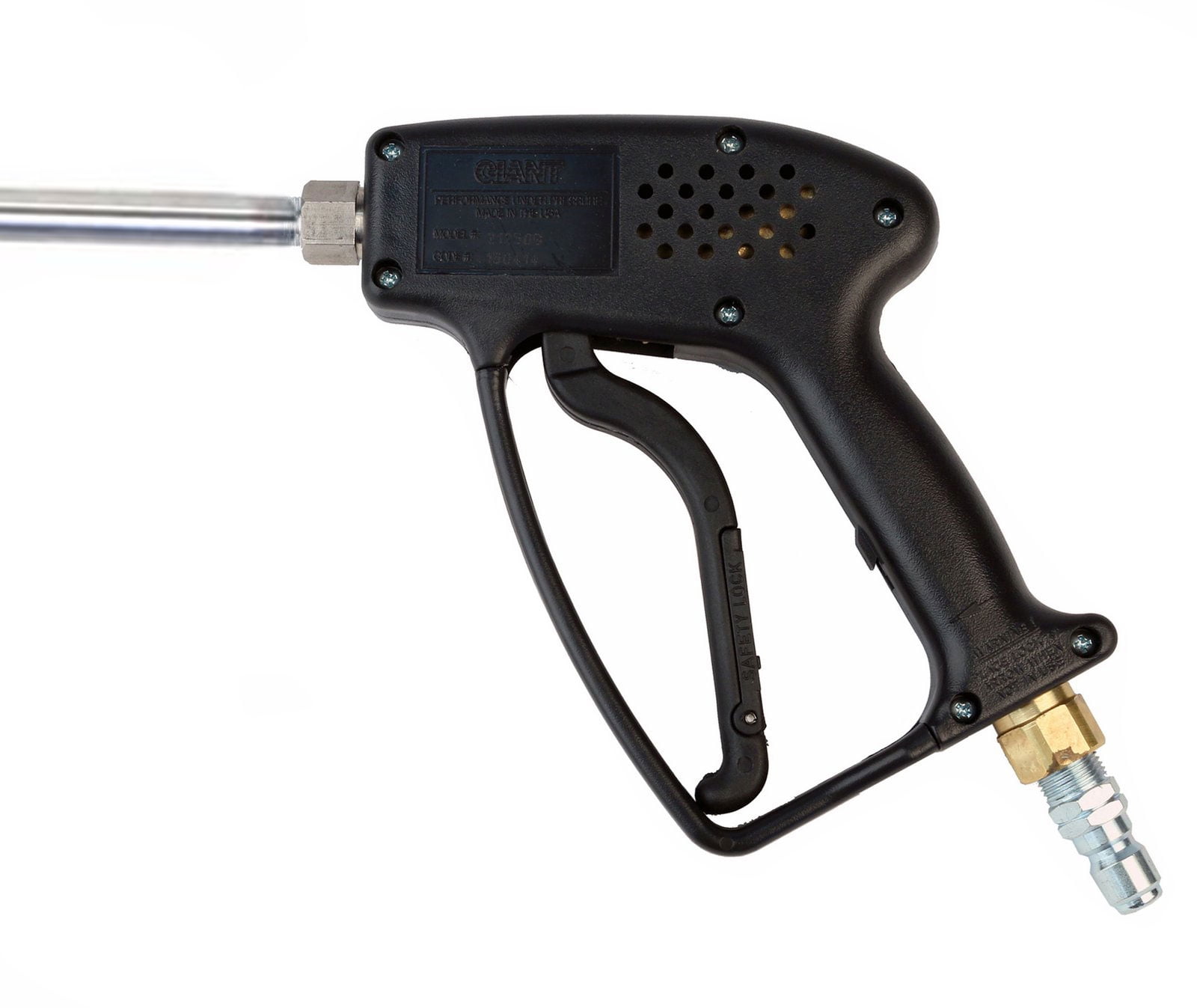 Giant Industries 5000 PSI Pressure Washer Gun with 48 in. Stainless Steel Deluxe Wand (Silver, 1 Pack) rek0k