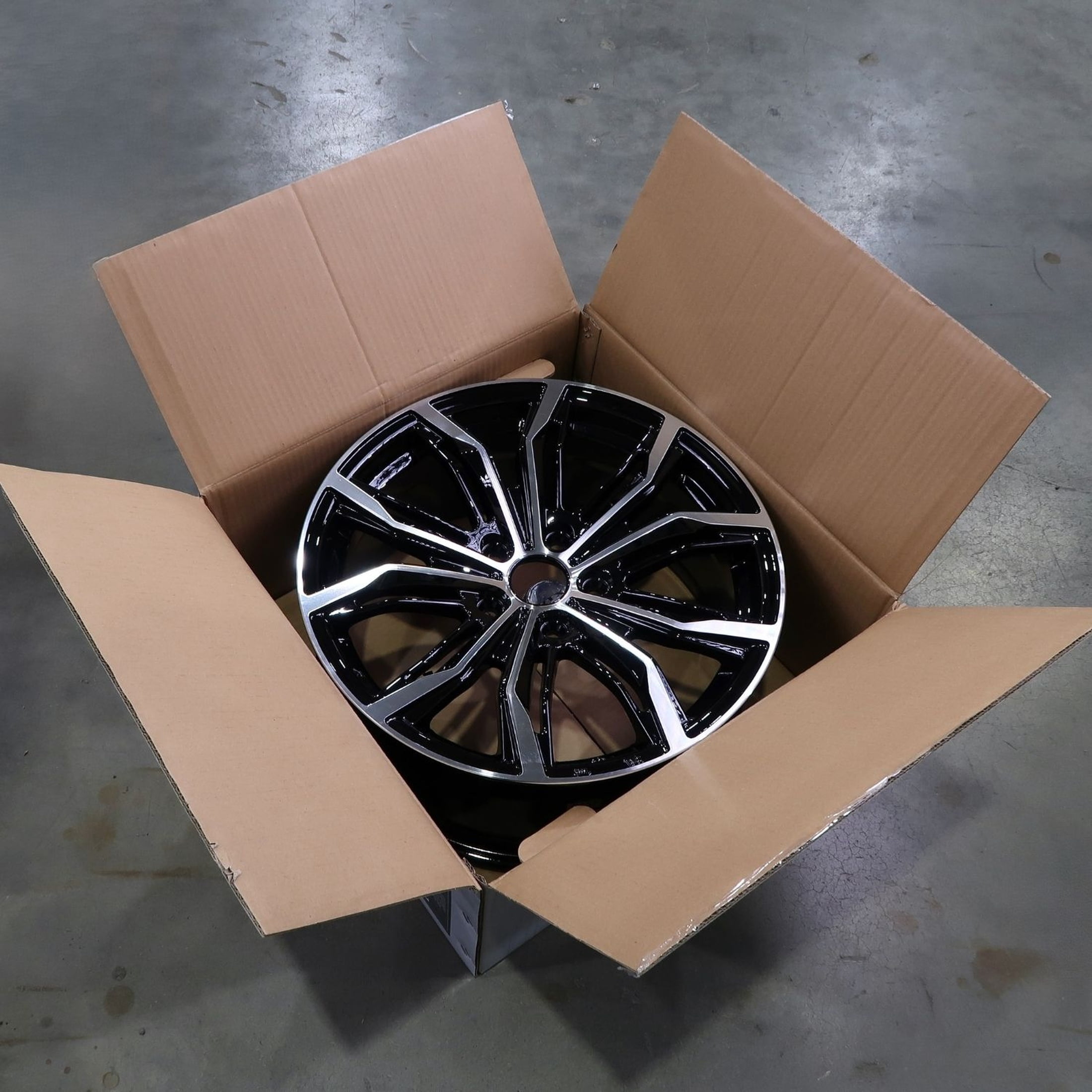 NextSet Wheels 17 in Alloy Wheel Rim (Black Machined, 5x100 Bolt Pattern) r21c1